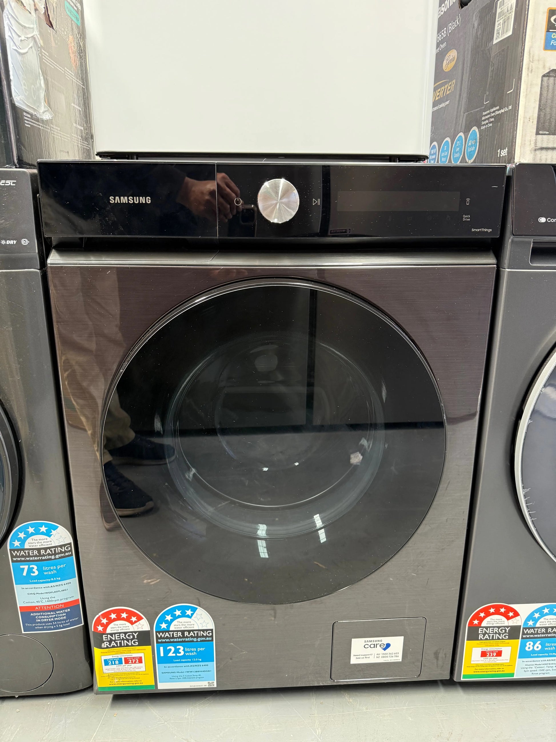 Samsung 12kg Front Load Washing Machine – Factory Seconds | WW12BB944DGB | MELBOURNE