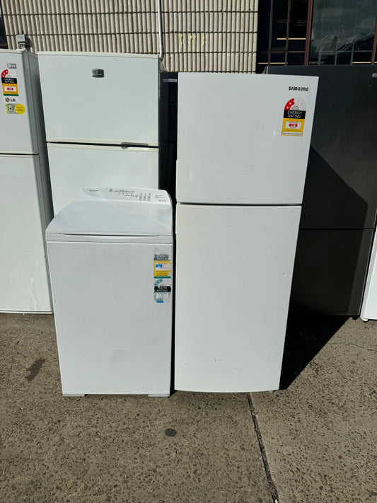 Samsung 200 litres fridge freezer and Fisher & paykel 5.5 kgs washer | SYDNEY