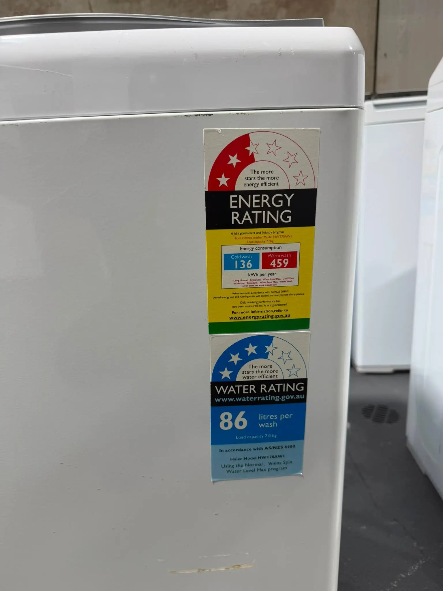 Samsung 343L Fridge + Haier 7kg Washer Combo – Refurbished