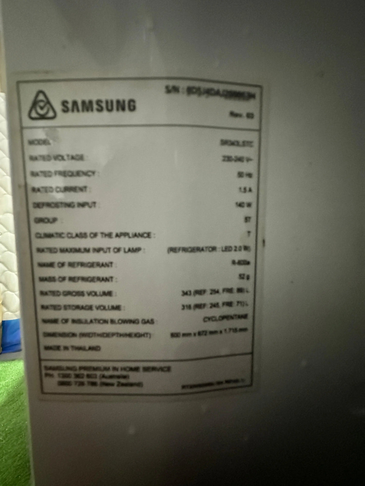 Samsung 343L Top Mount Fridge Freezer – Refurbished | ADELAIDE