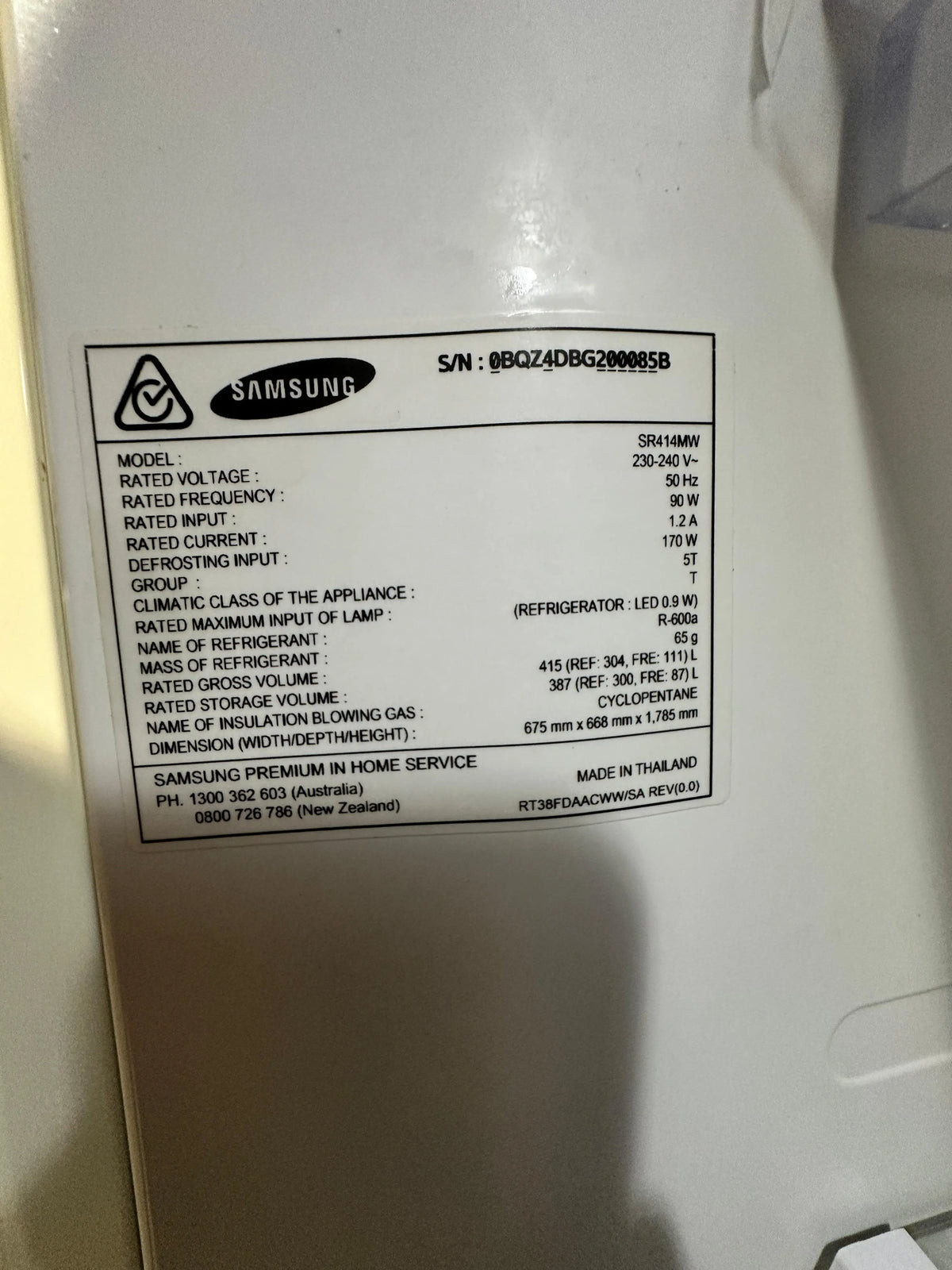 Samsung 415L Top Mount Refrigerator – Refurbished | PERTH