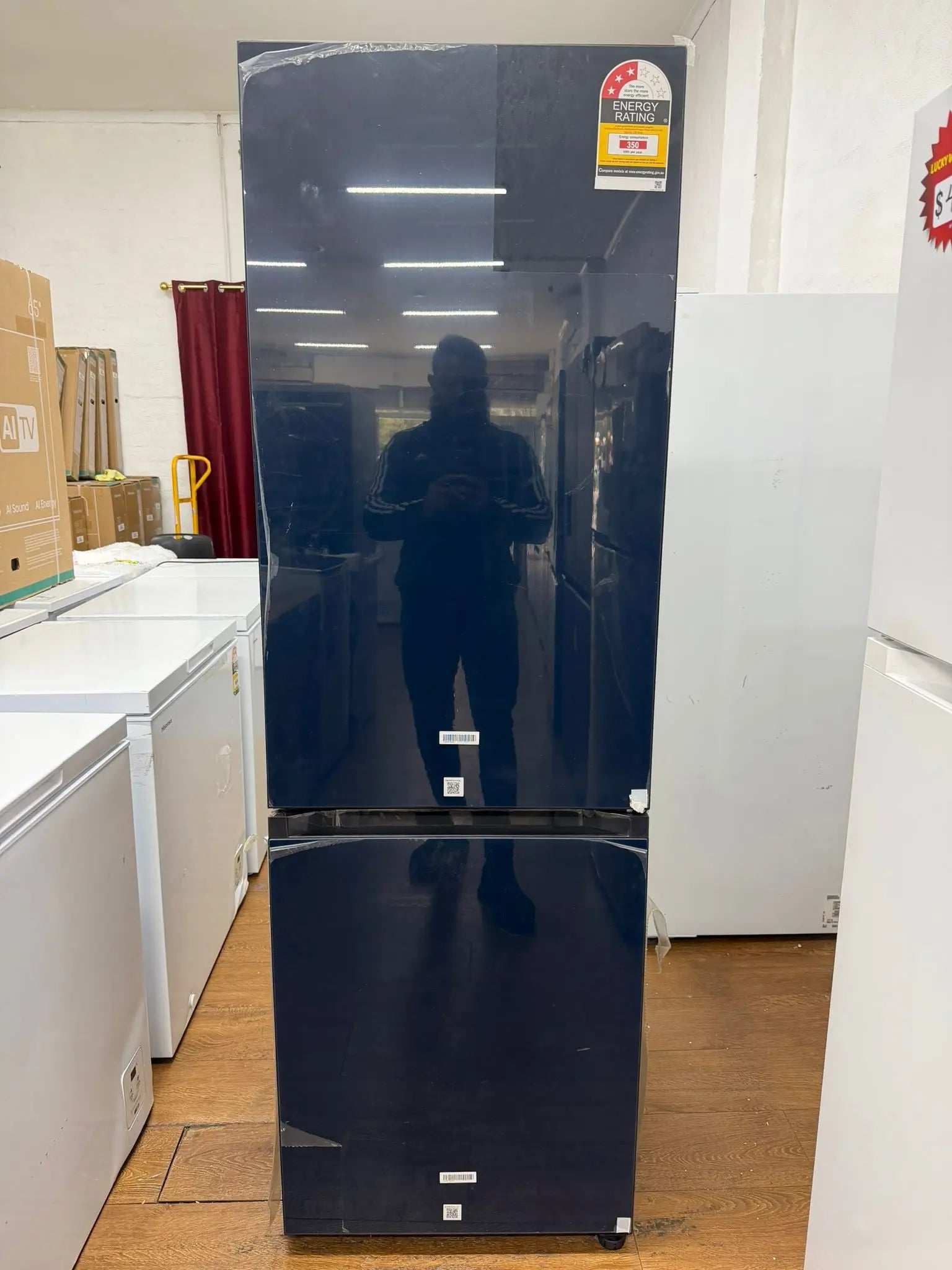 Samsung 427L Bottom Mount Refrigerator SRLX4100N – Factory Seconds | Modern Fridge Freezer | RESERVOIR