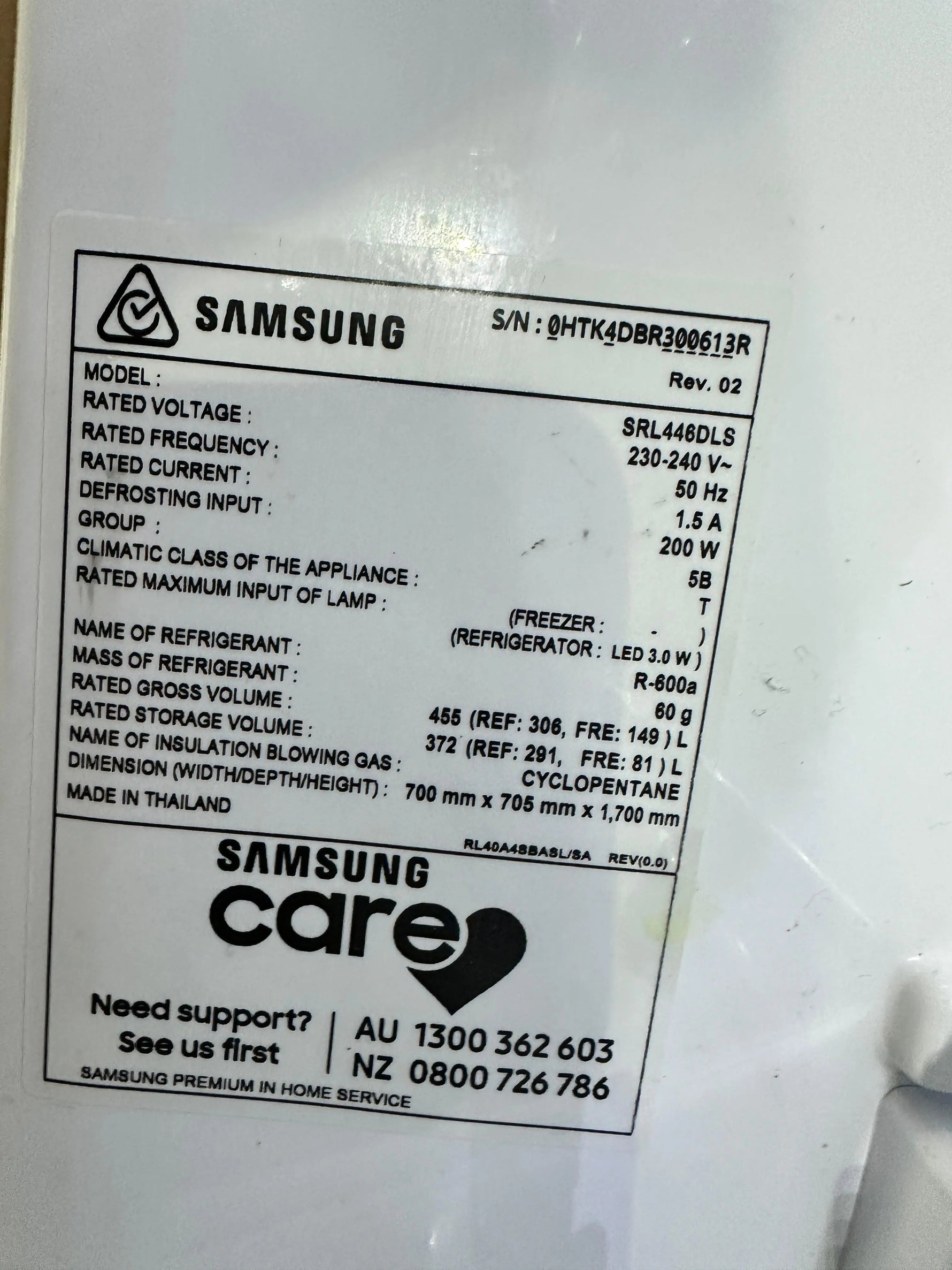 Samsung 455L Bottom Mount Fridge Freezer – Refurbished | ADELAIDE