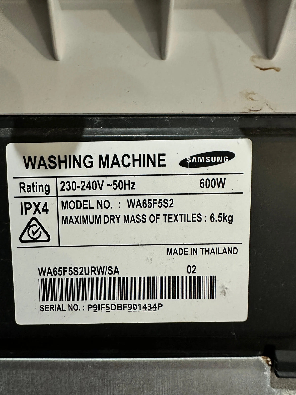 Samsung 6.5kg Top Load Washing Machine – Refurbished | PERTH