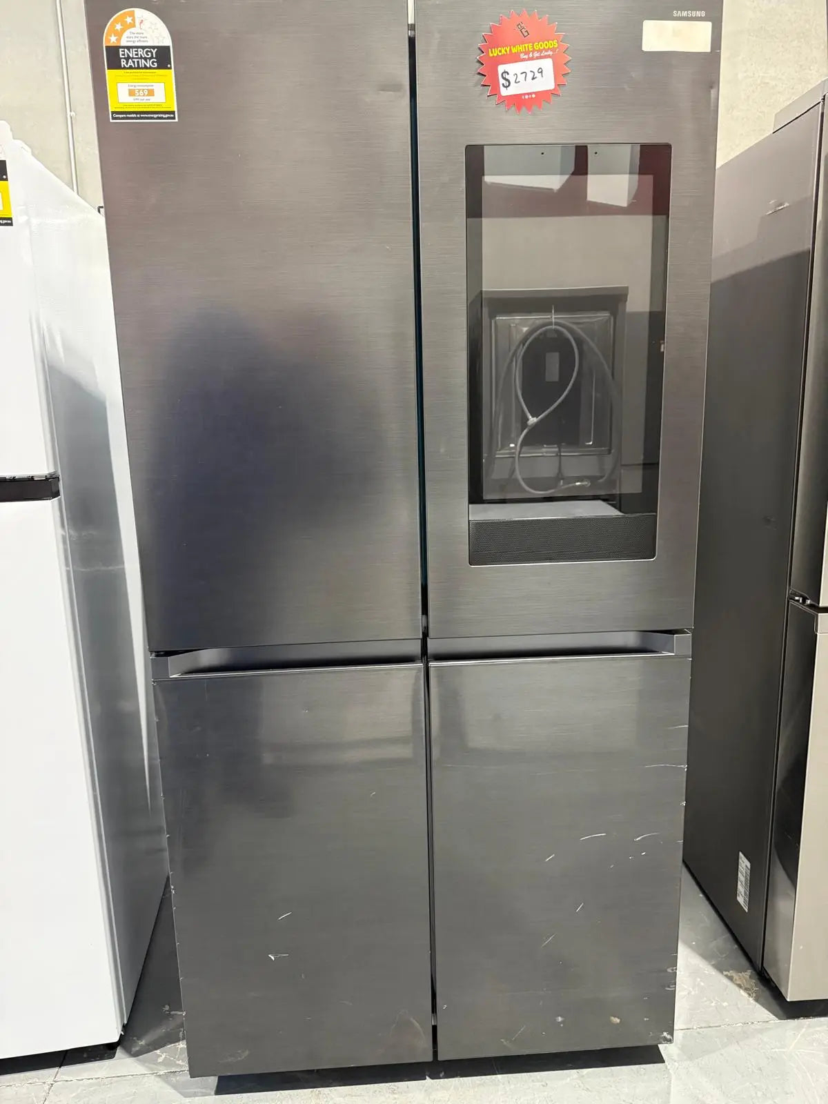 Samsung 636L Family Hub Quad Door Fridge Freezer – Near New