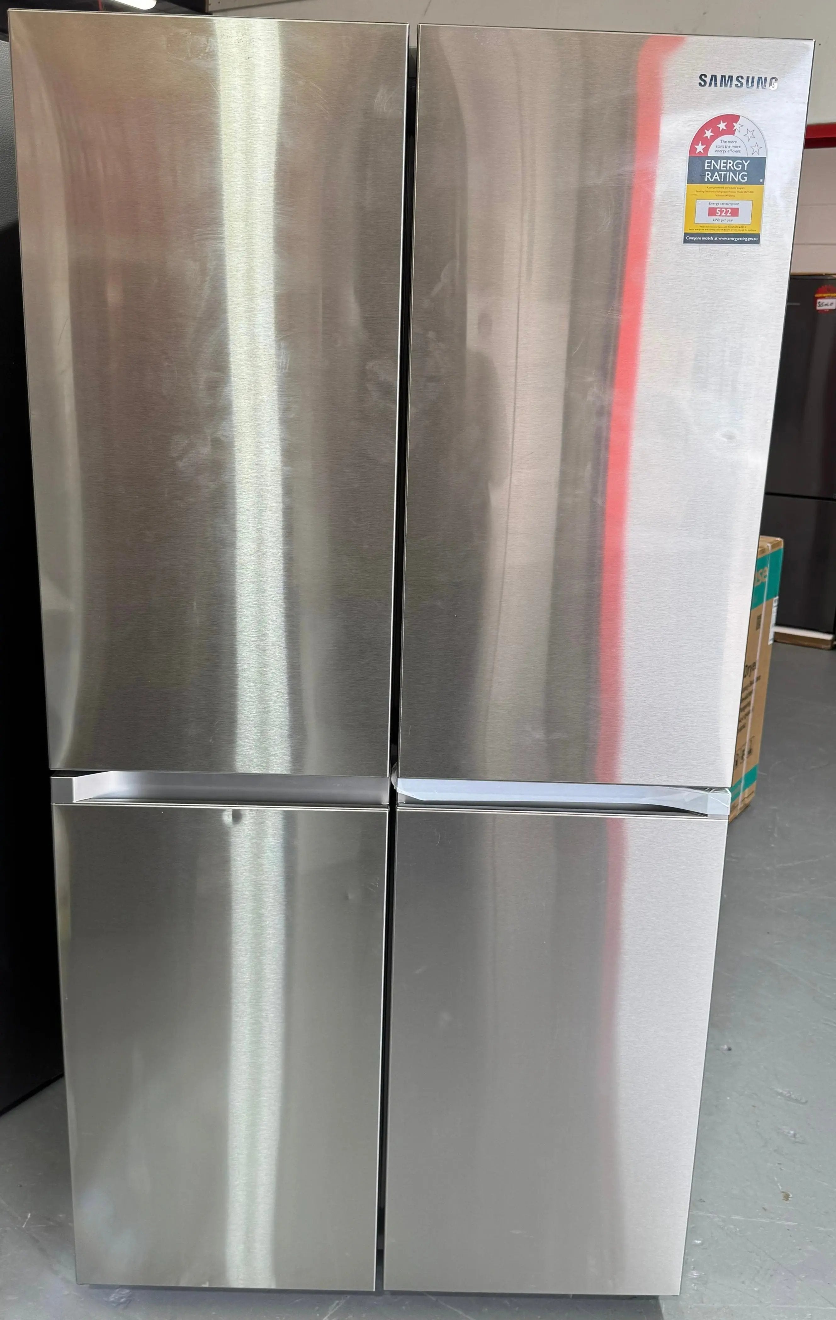 Samsung 649L French Door Fridge With Big Bottle Door Bins And Big Crisper SRF7100S | ALEXANDRIA