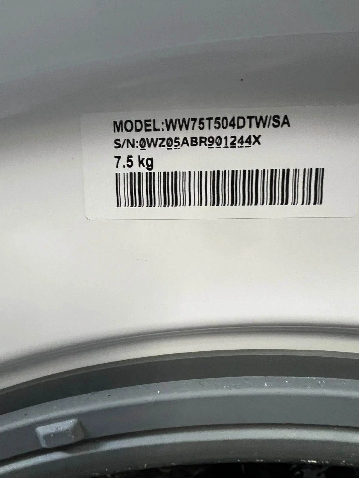 Samsung 7.5kg Smart Front Load Washer in White – Refurbished | ADELAIDE
