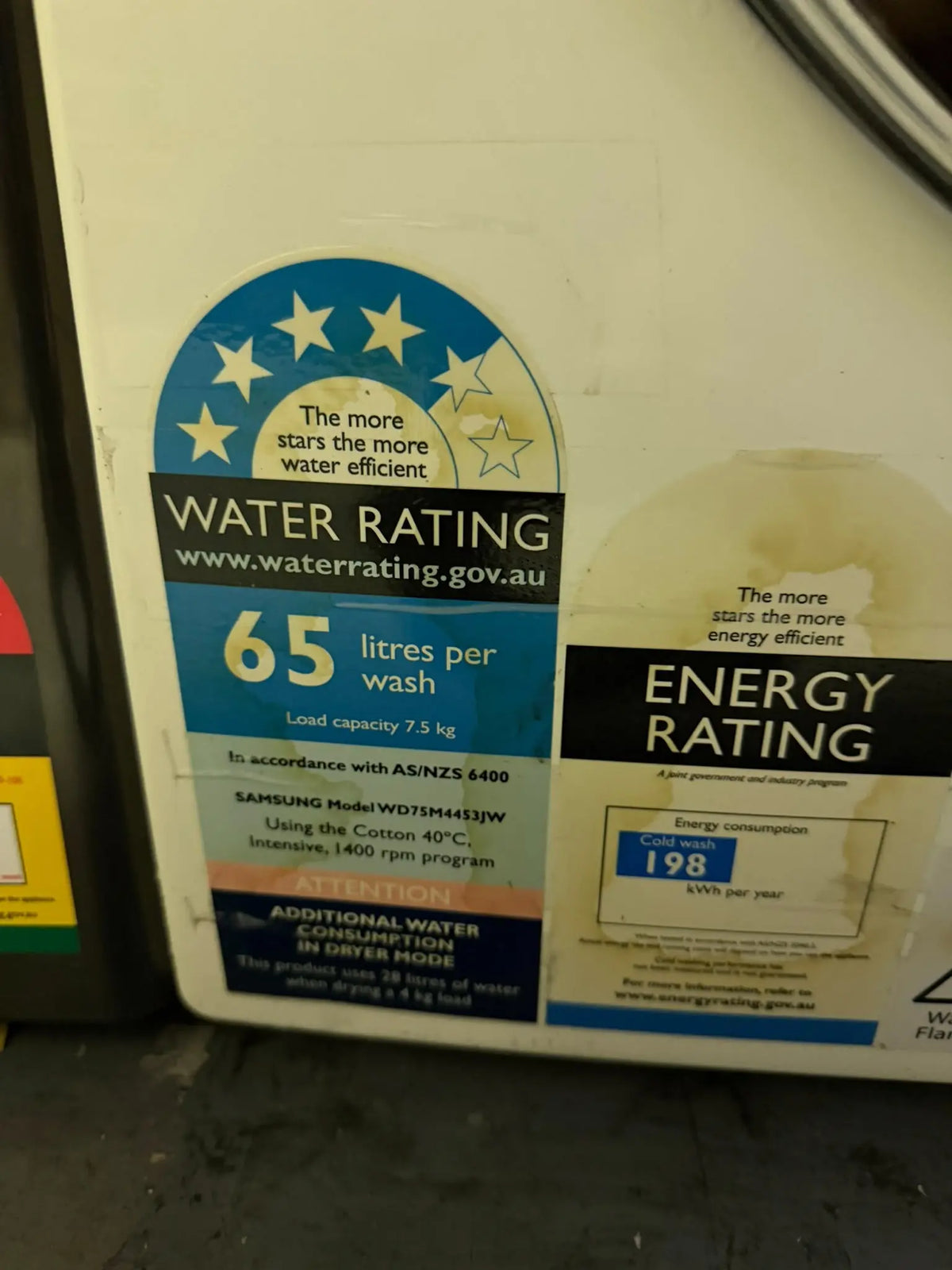 Samsung 7.5kg Washing Machine – Refurbished | BRISBANE