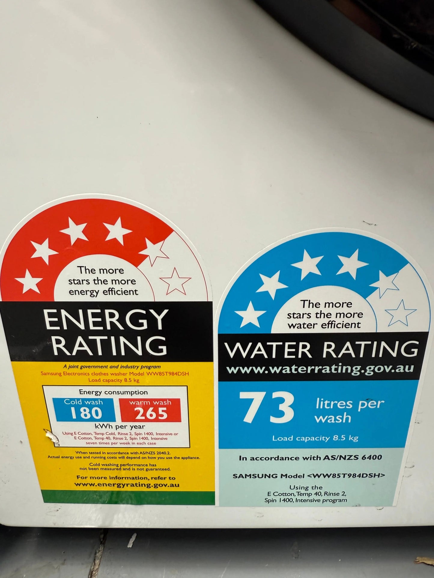 Samsung 8.5 kg Front Load Washing Machine – Refurbished | WW85T984DSH | MELBOURNE