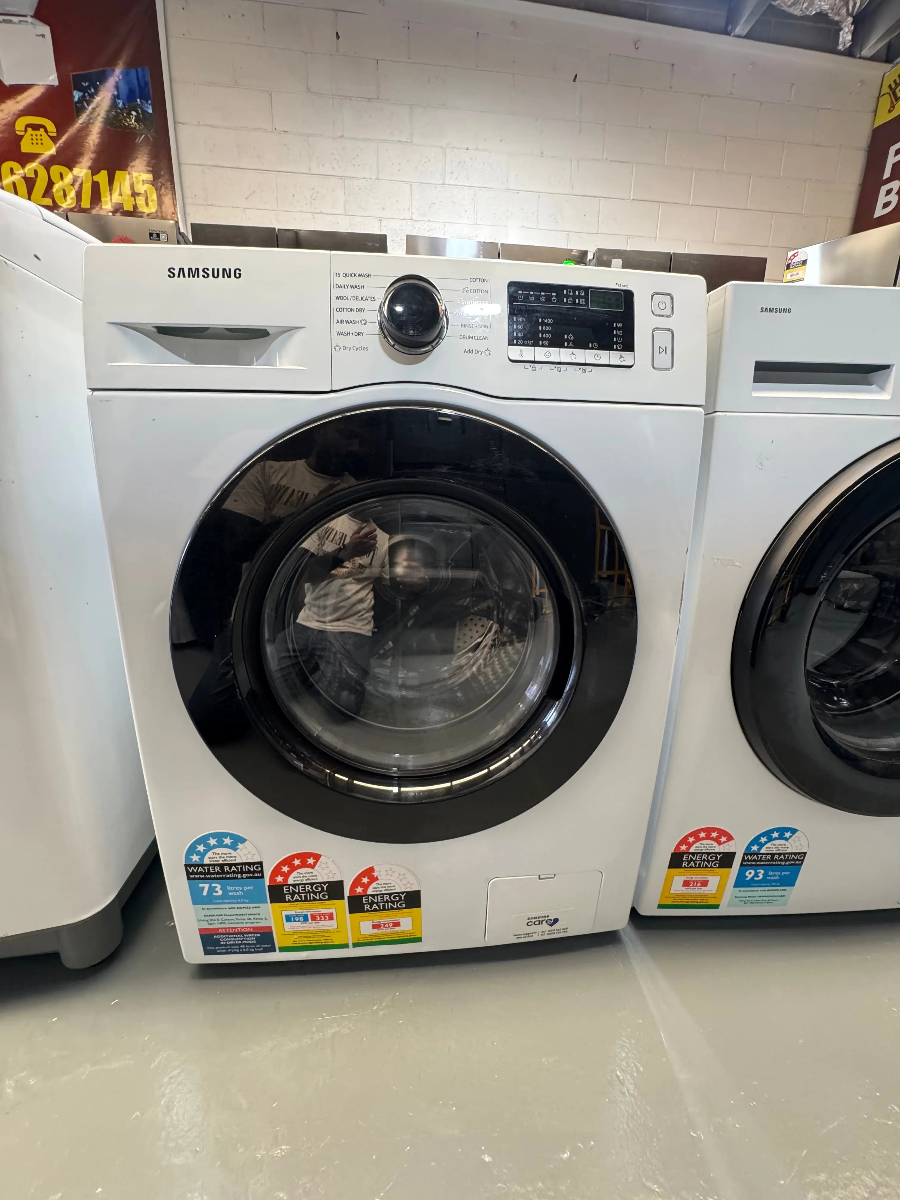 Samsung 8.5kg/6kg Washer Dryer Combo WD85T4046CE | SYDNEY