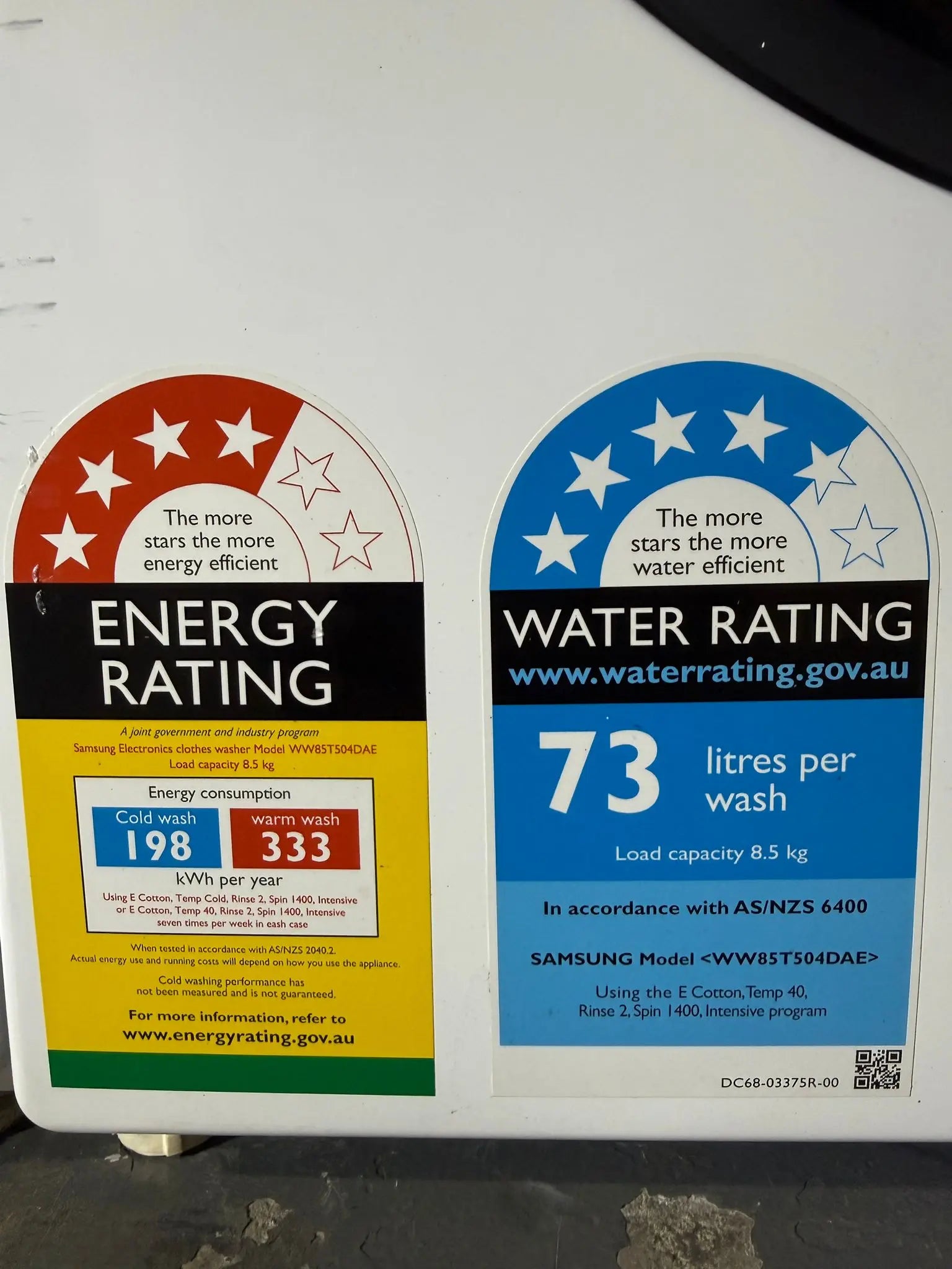 Samsung 8.5kg Front Loader washing machine | BRISBANE