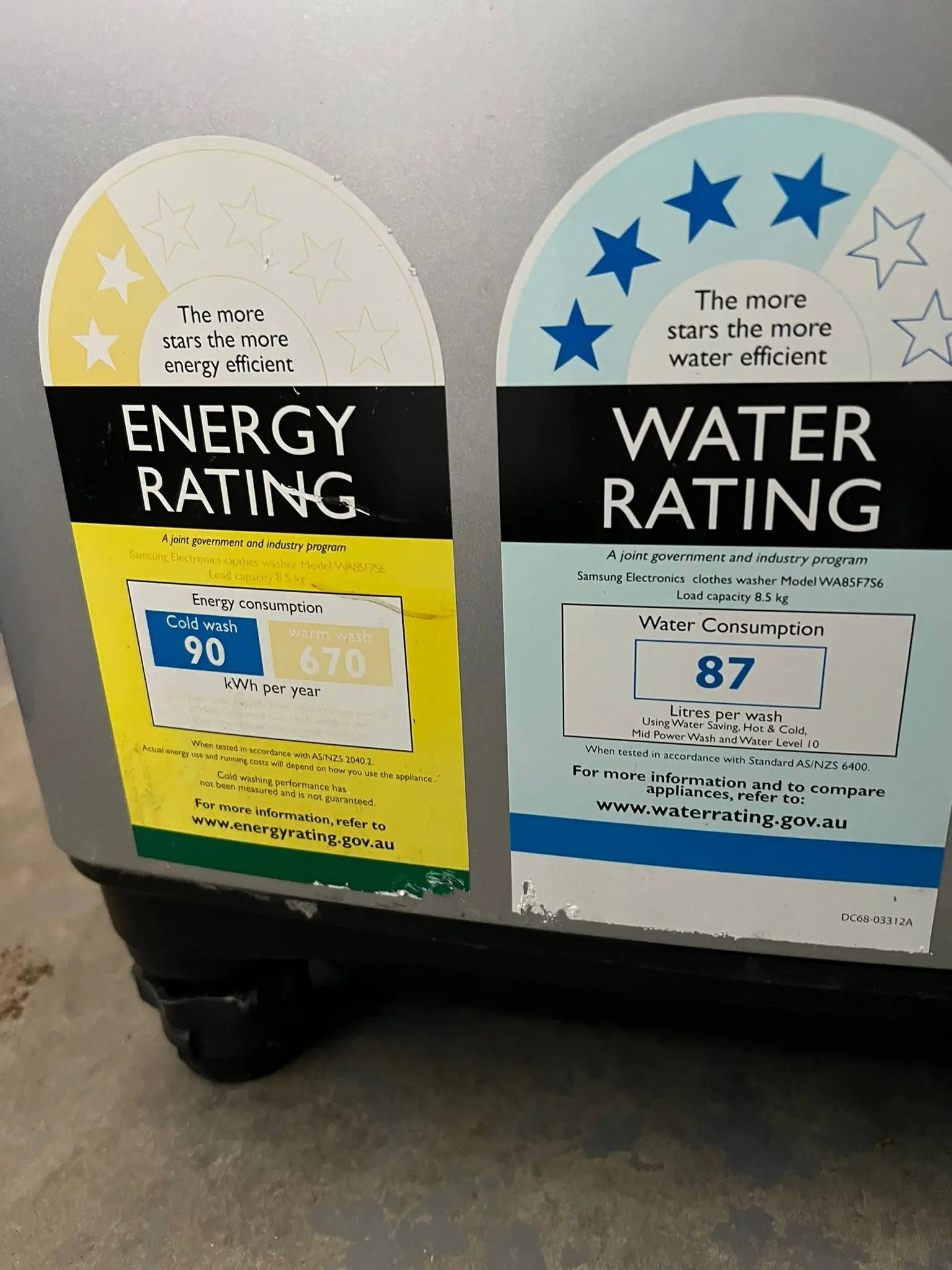 Samsung 8.5kg Top Load Washing Machine WA85F7S6 – Refurbished | ADELAIDE