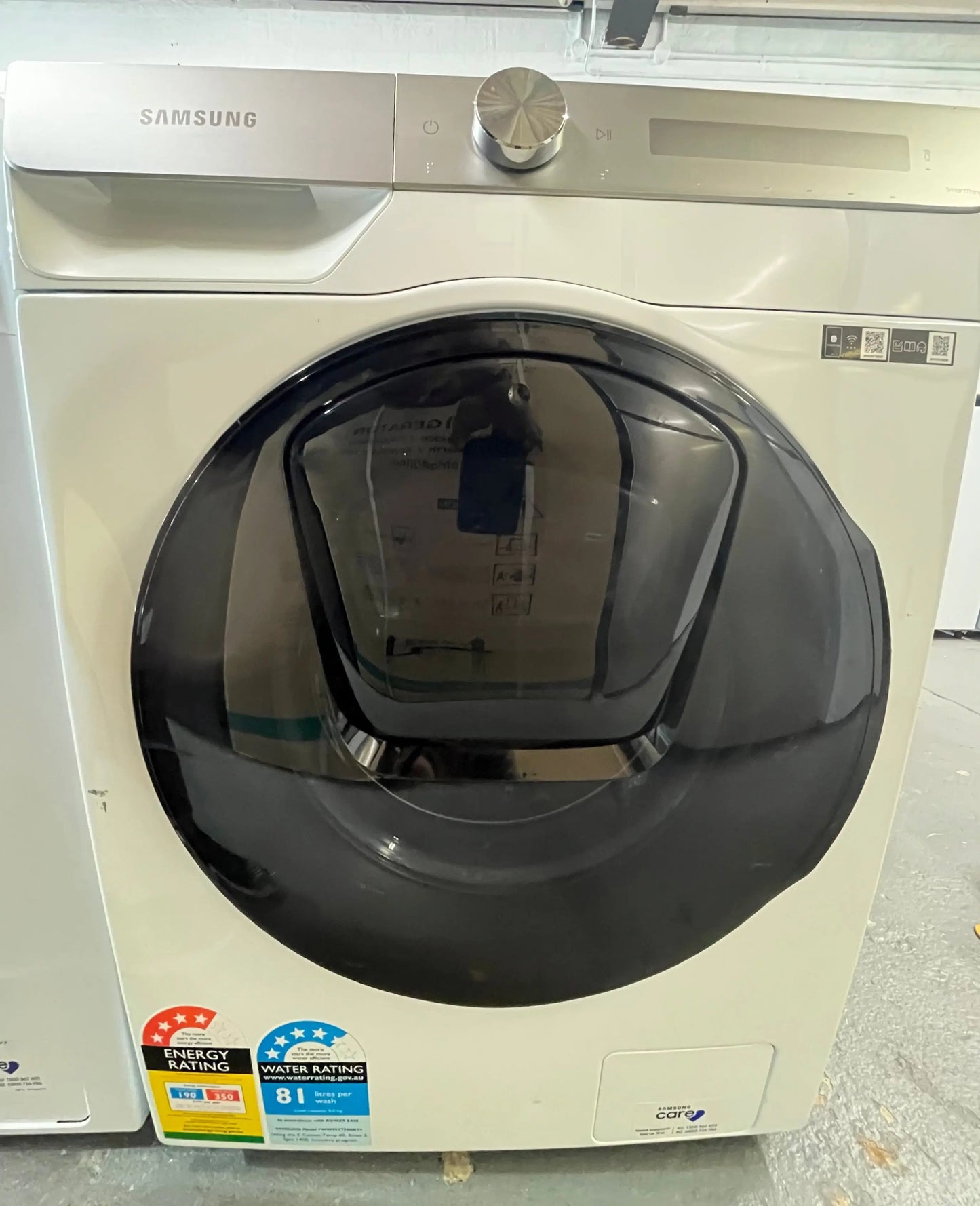 Samsung 9.5kg AddWash Front Load Washer WW95T654DBT | ALEXANDRIA