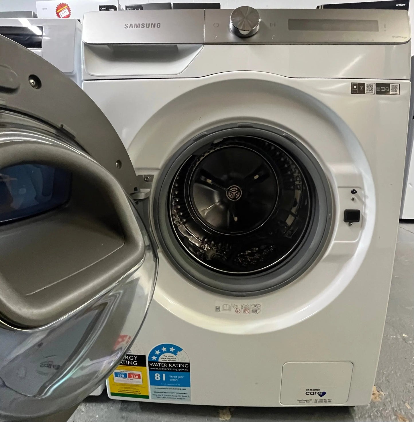 Samsung 9.5kg AddWash Front Load Washer WW95T654DBT | ALEXANDRIA