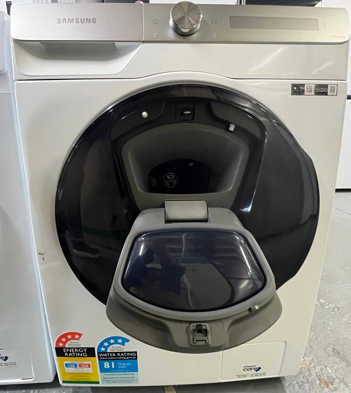 Samsung 9.5kg AddWash Front Load Washer WW95T654DBT | ALEXANDRIA