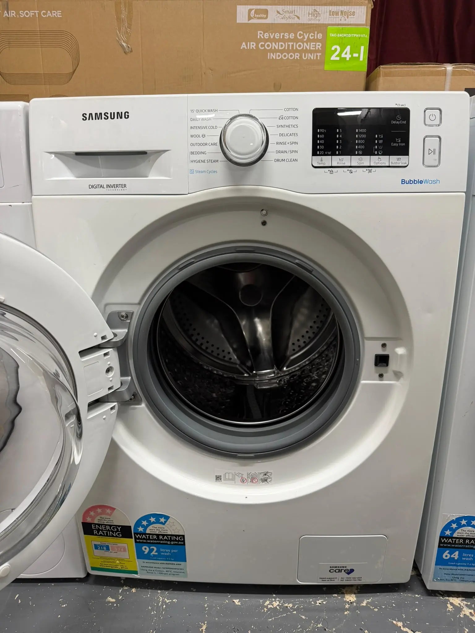 Samsung 9.5kg Front Load Washing Machine WW95N54F5CW –