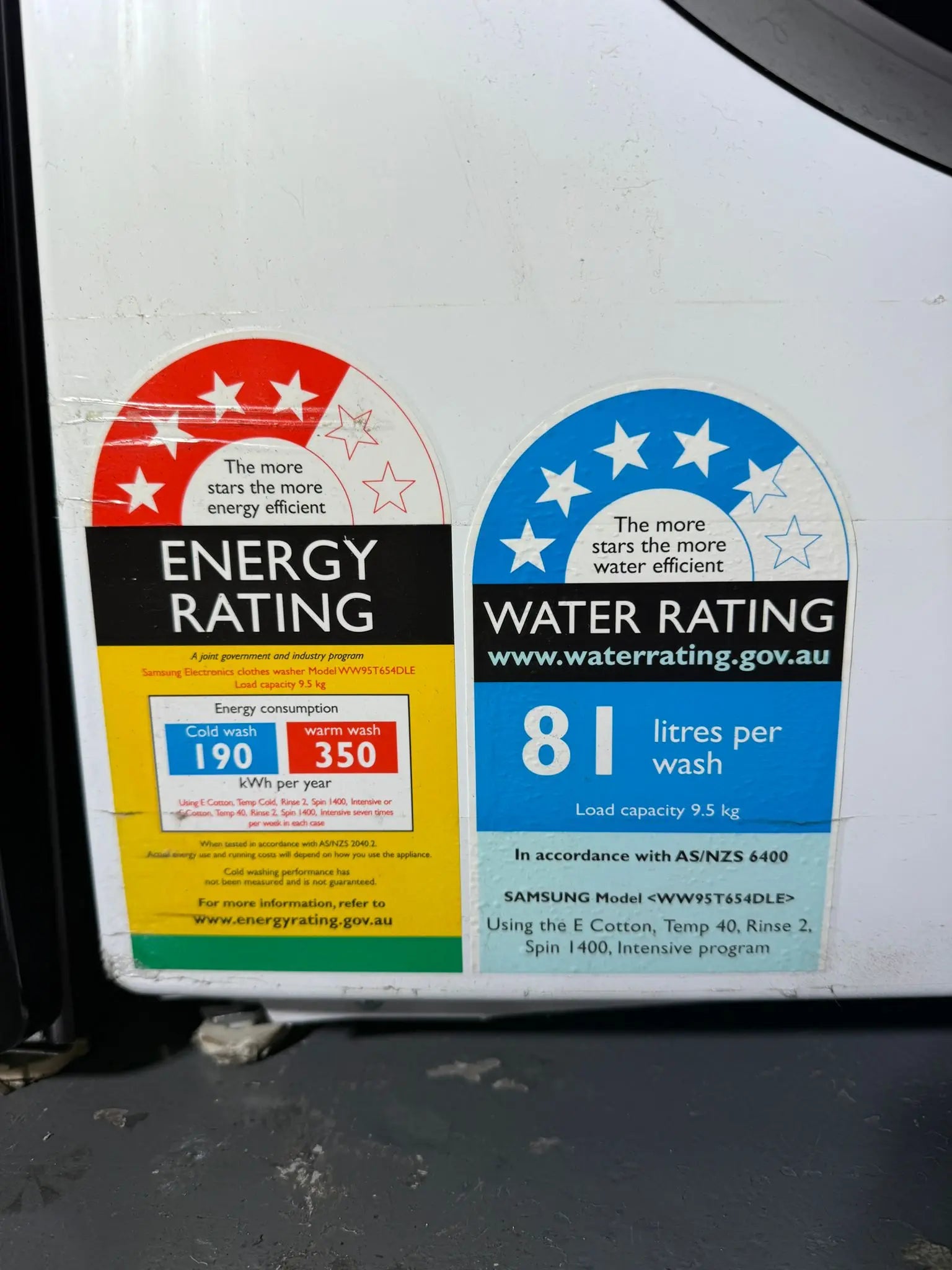 Samsung 9.5kg Front Loader Washing Machine | BRISBANE