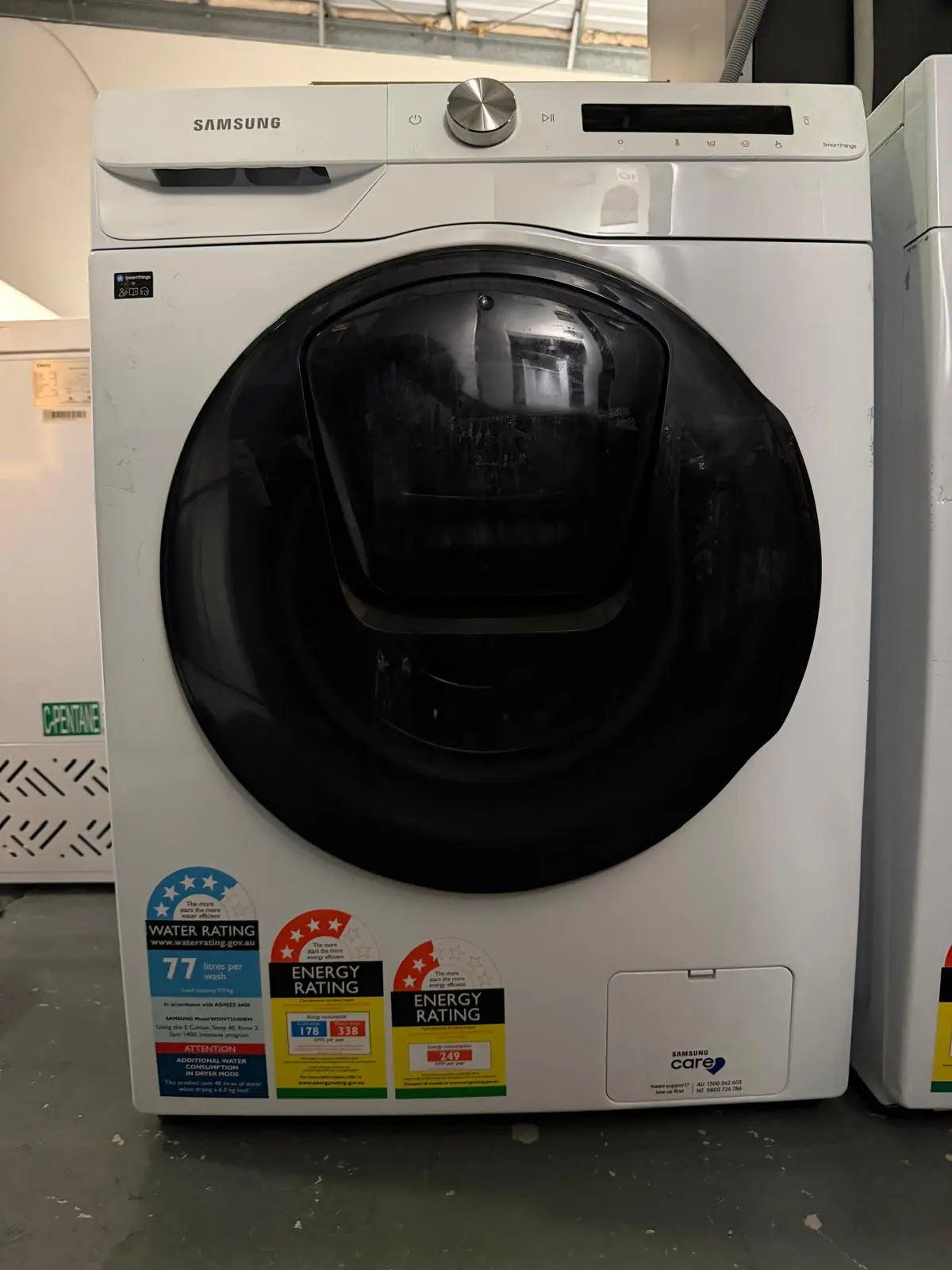 Samsung 9KG Front Load Washer – WD90TT554DBW – Refurbished – High Efficiency | BRISBANE