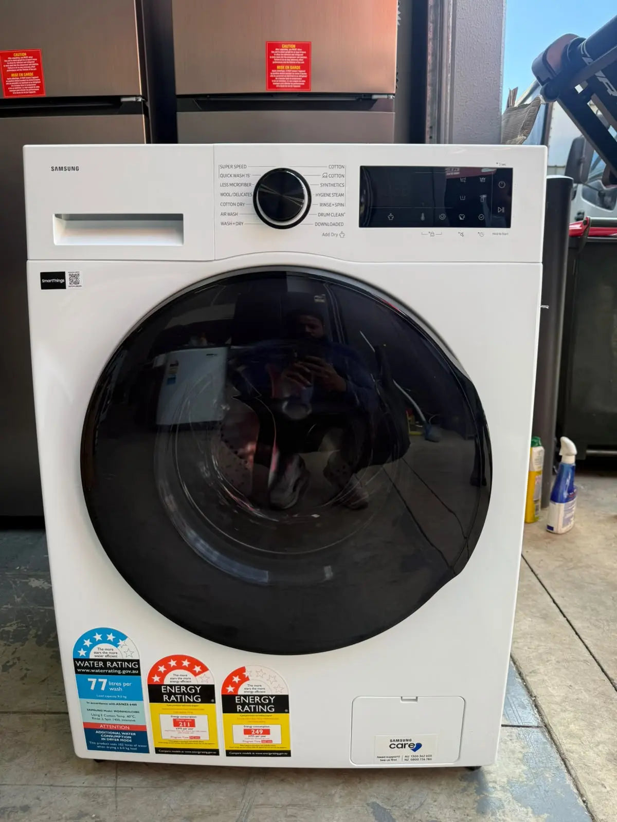 Samsung 9kg/6kg Front Load Washer Dryer Combo – Refurbished | MELBOURNE