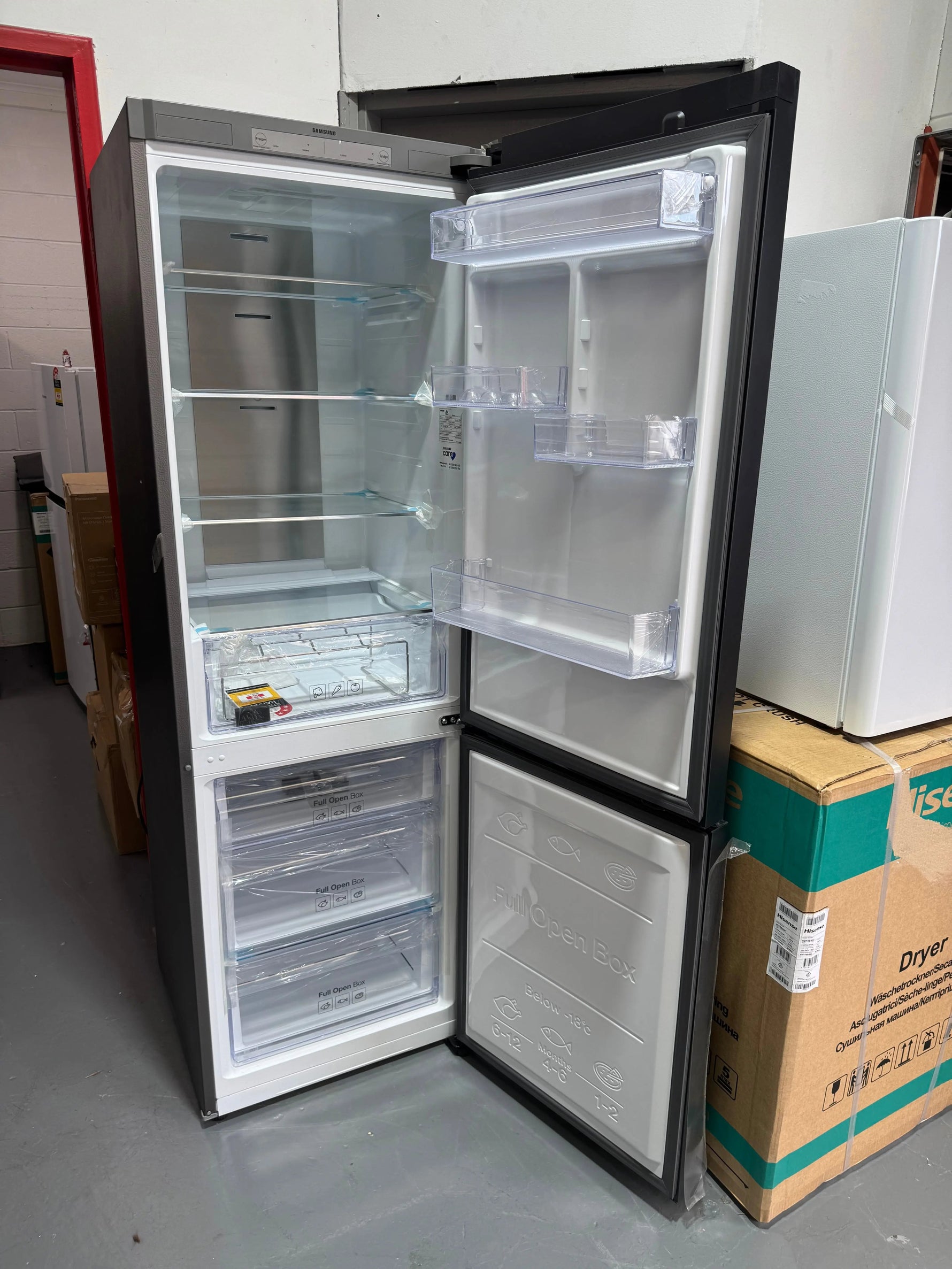 Samsung Bespoke 339L Modular Bottom Mount Fridge SRLX4100N | SYDNEY