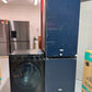 Samsung Bespoke 339L Modular Bottom Mount Fridge SRLX4100N and CHIQ 8kg Front Loader Washing Machine | SYDNEY