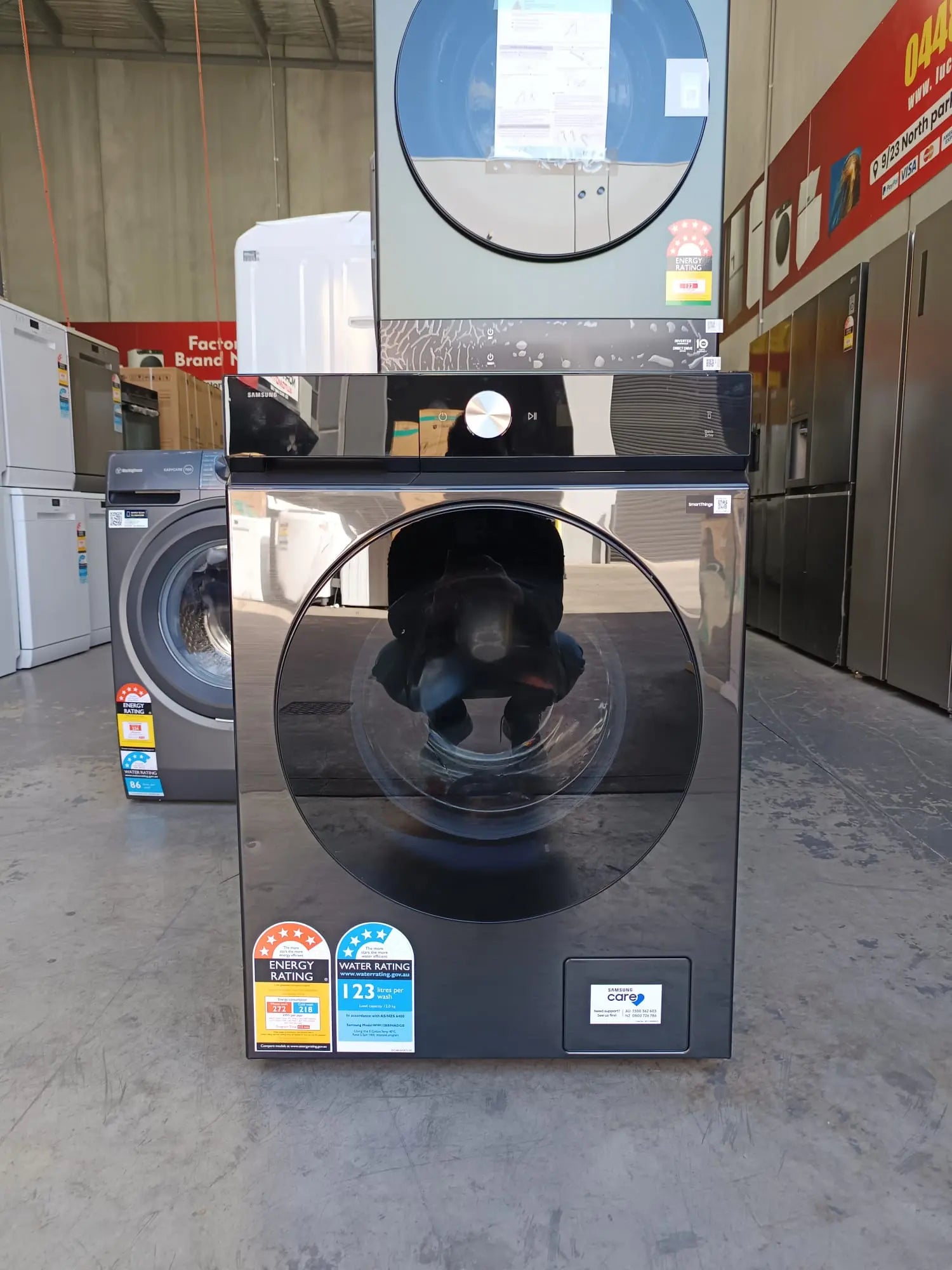 Samsung Bespoke AI 12kg Front Load Washing Machine – Factory Second | MELBOURNE