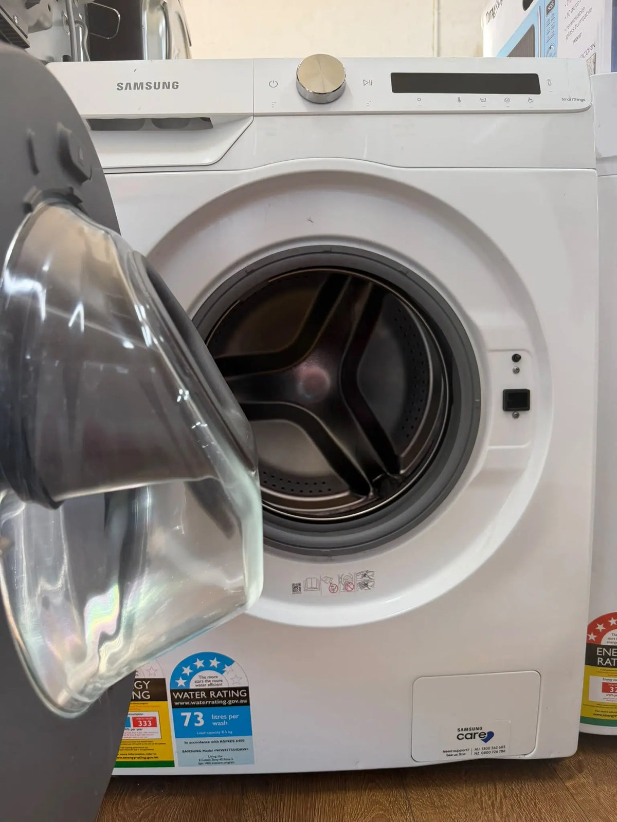 Samsung WW85T554DAW 8.5kg Smart Front Load Washing Machine with AI Control – Refurbished | RESERVOIR