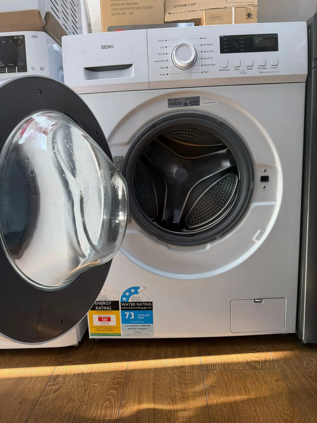 Seiki 6kg Front Load Washing Machine SC-600AU9FL – Refurbished | RESERVOIR