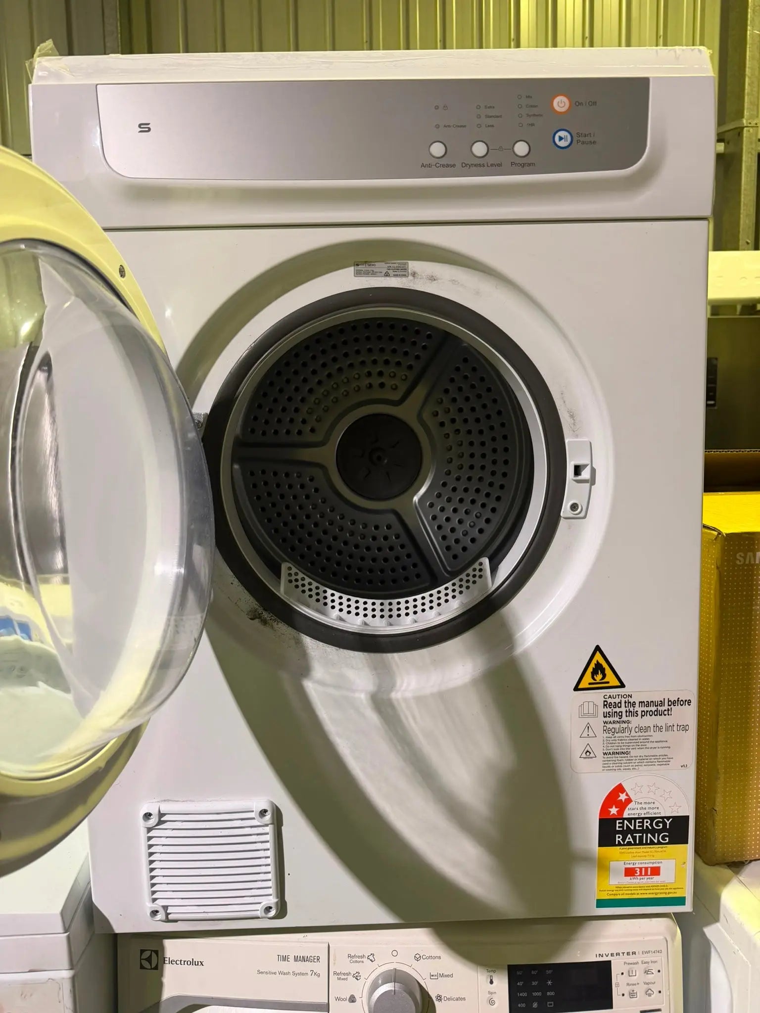 Seiki 7kg Vented Clothes Dryer SC-70AU6DR – Factory Seconds