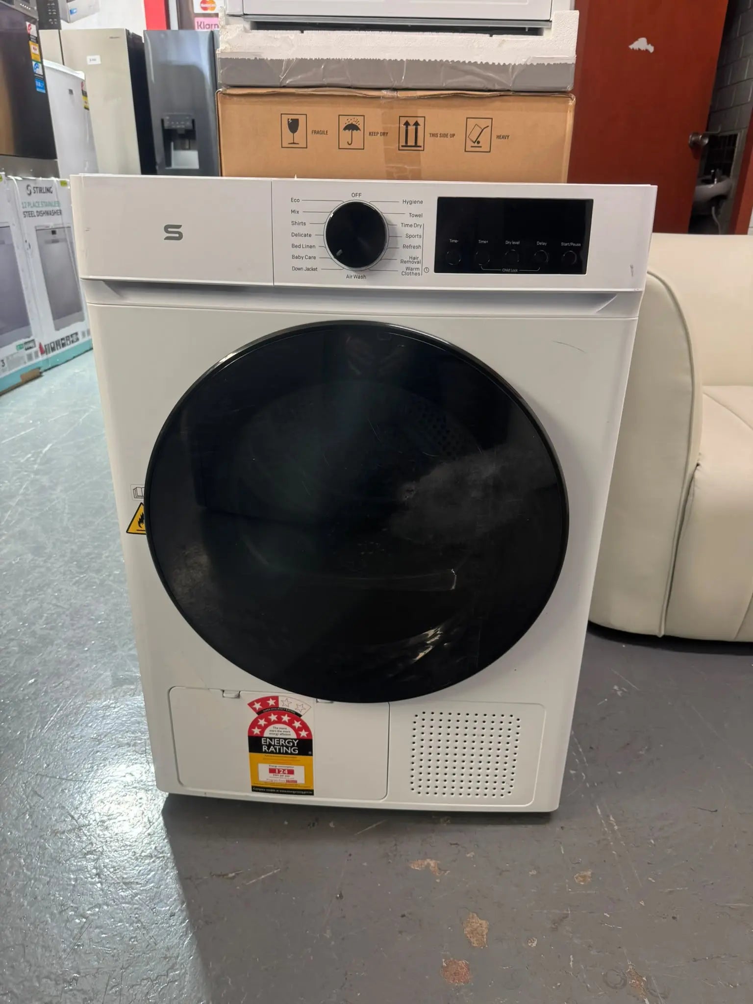 Seiki 8kg Clothes Dryer – Refurbished | SYDNEY