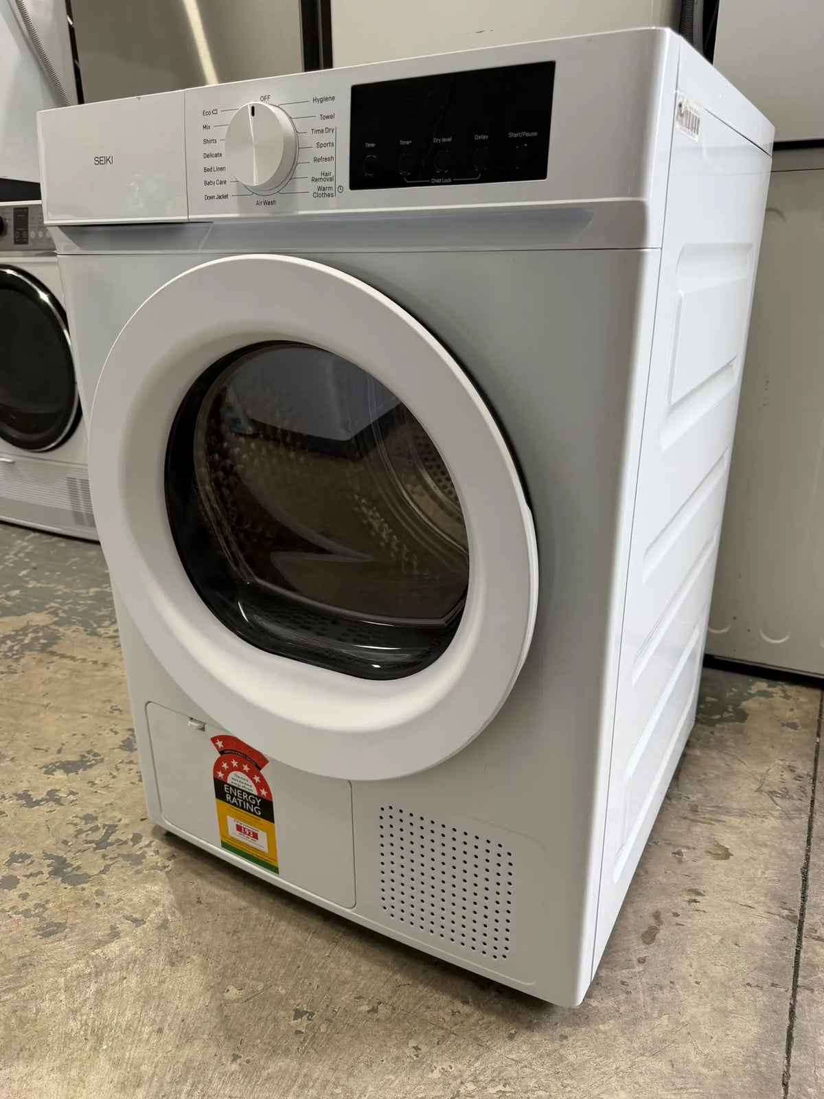 Seiki SC-1000AU 10kg Clothes Dryer – Refurbished | MELBOURNE