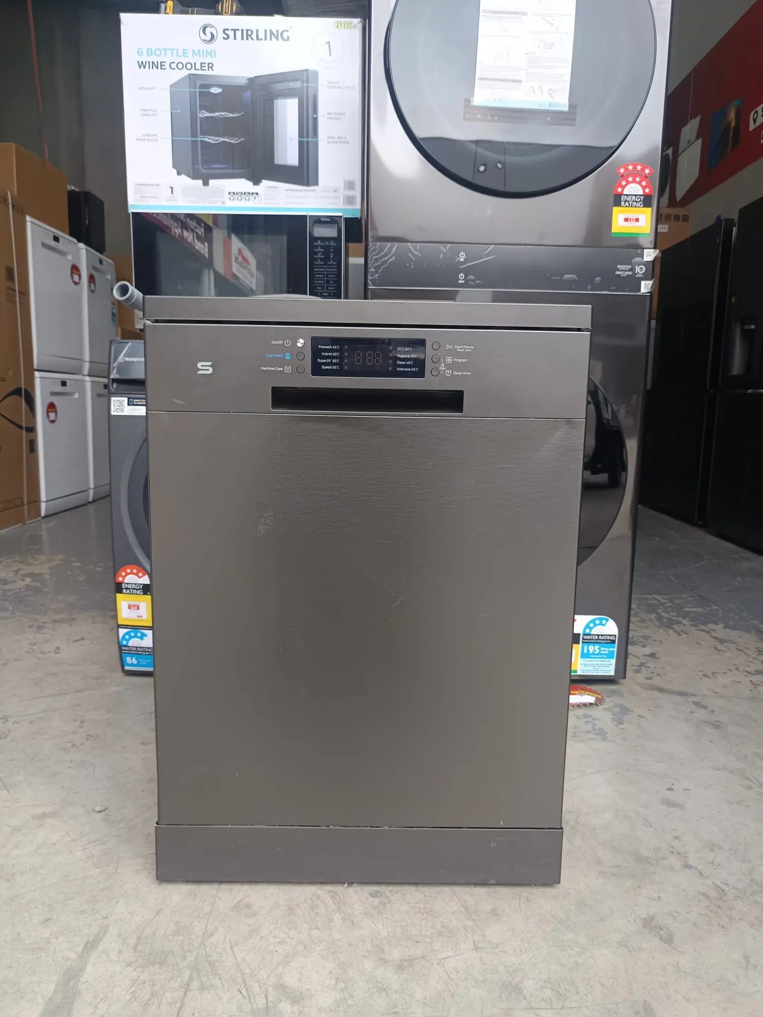 Seiki SC-1300AU6DSS 13 Place Freestanding Dishwasher – Refurbished | MELBOURNE