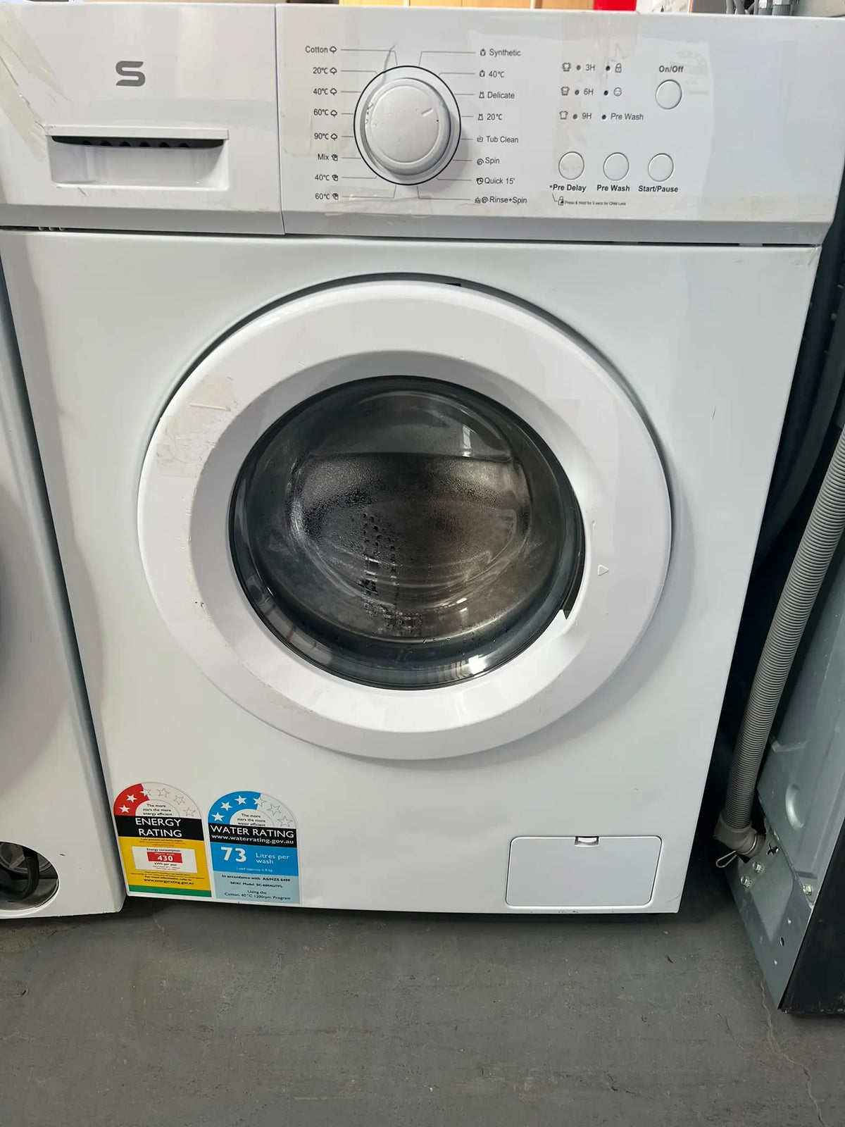 Seiki SC-600AU7FL 6kg Front Load Washing Machine – Refurbished | ADELAIDE