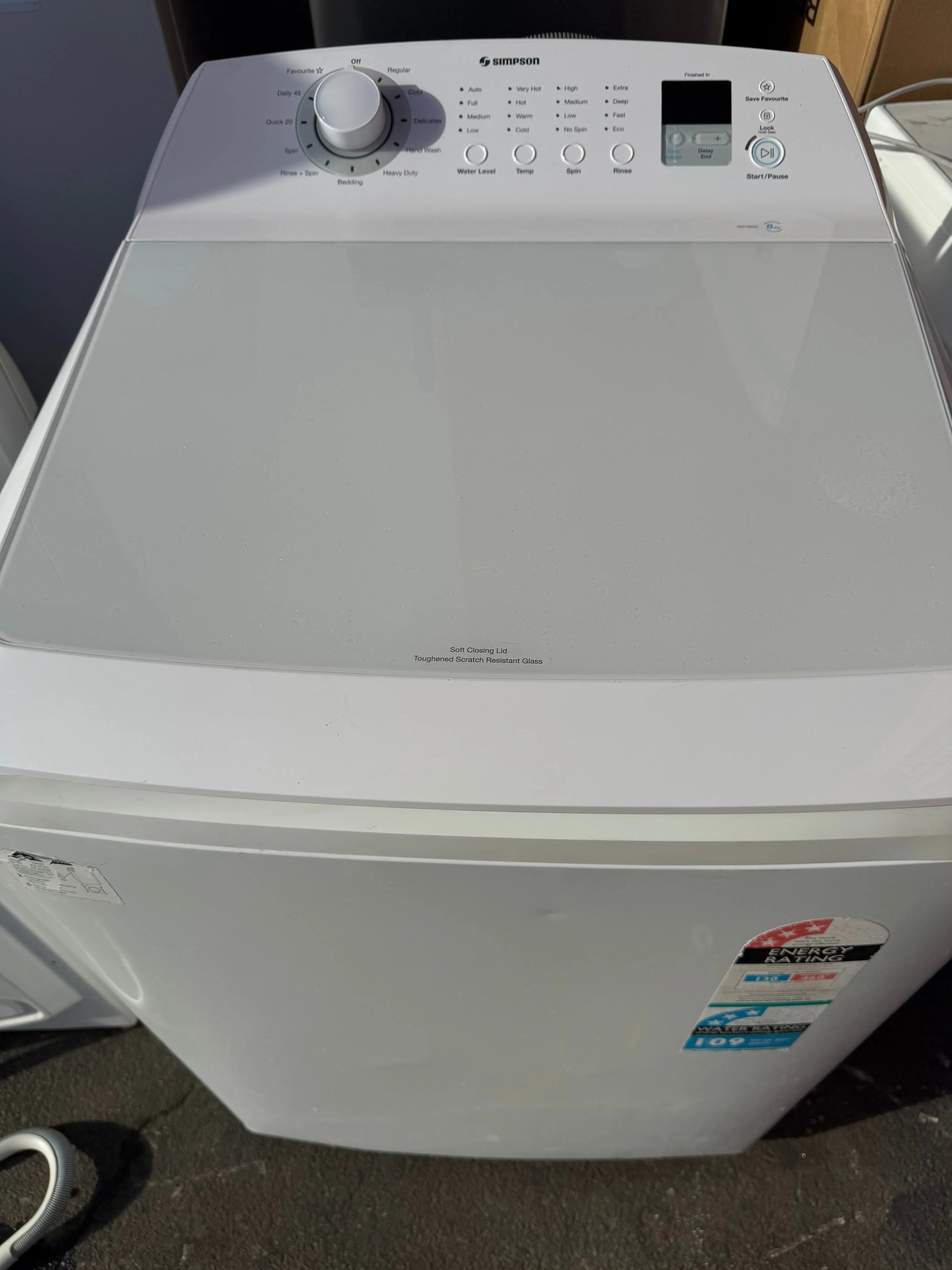 Simpson 8kg washing machine | PERTH