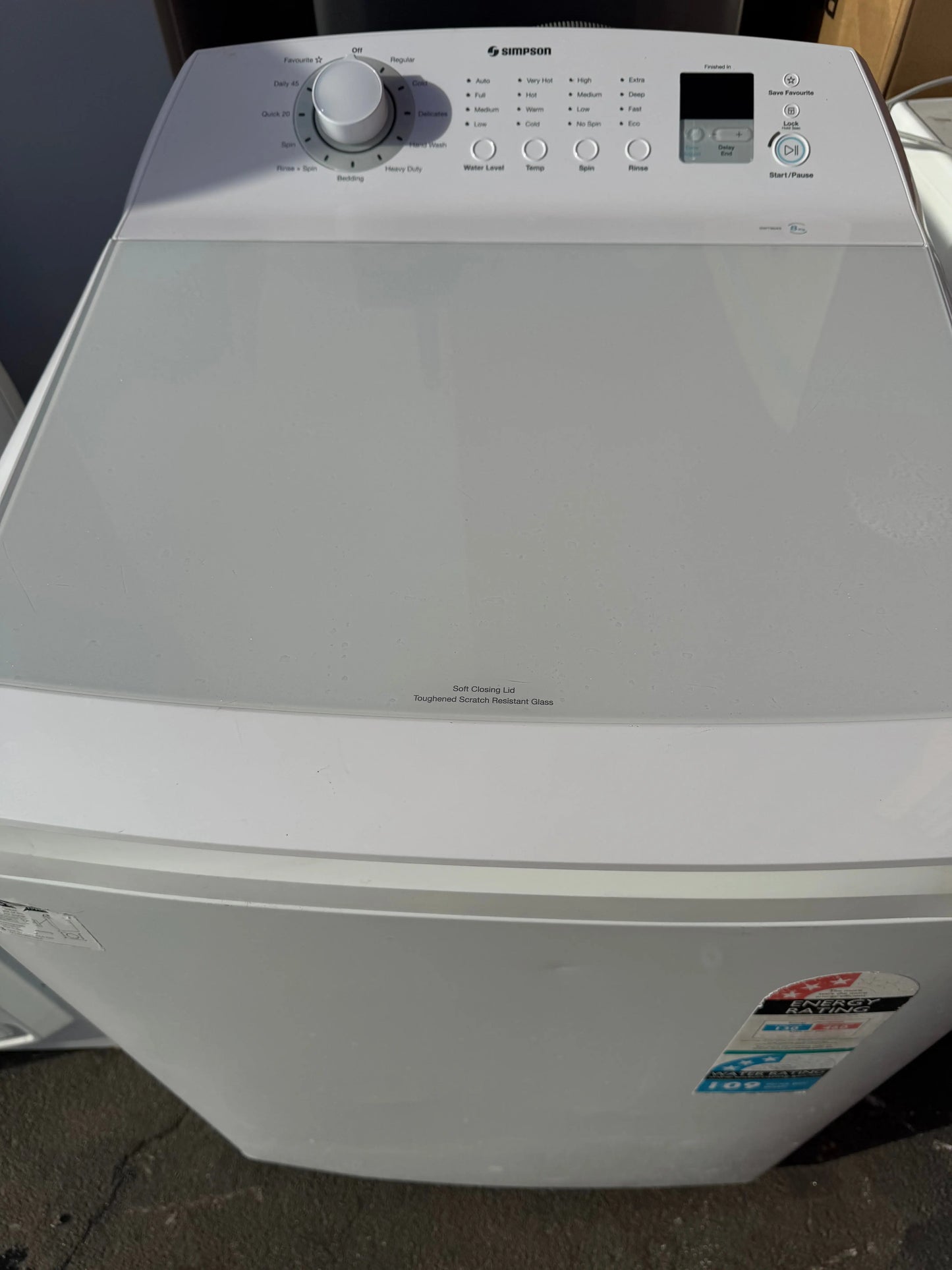 Simpson 8kg washing machine | PERTH