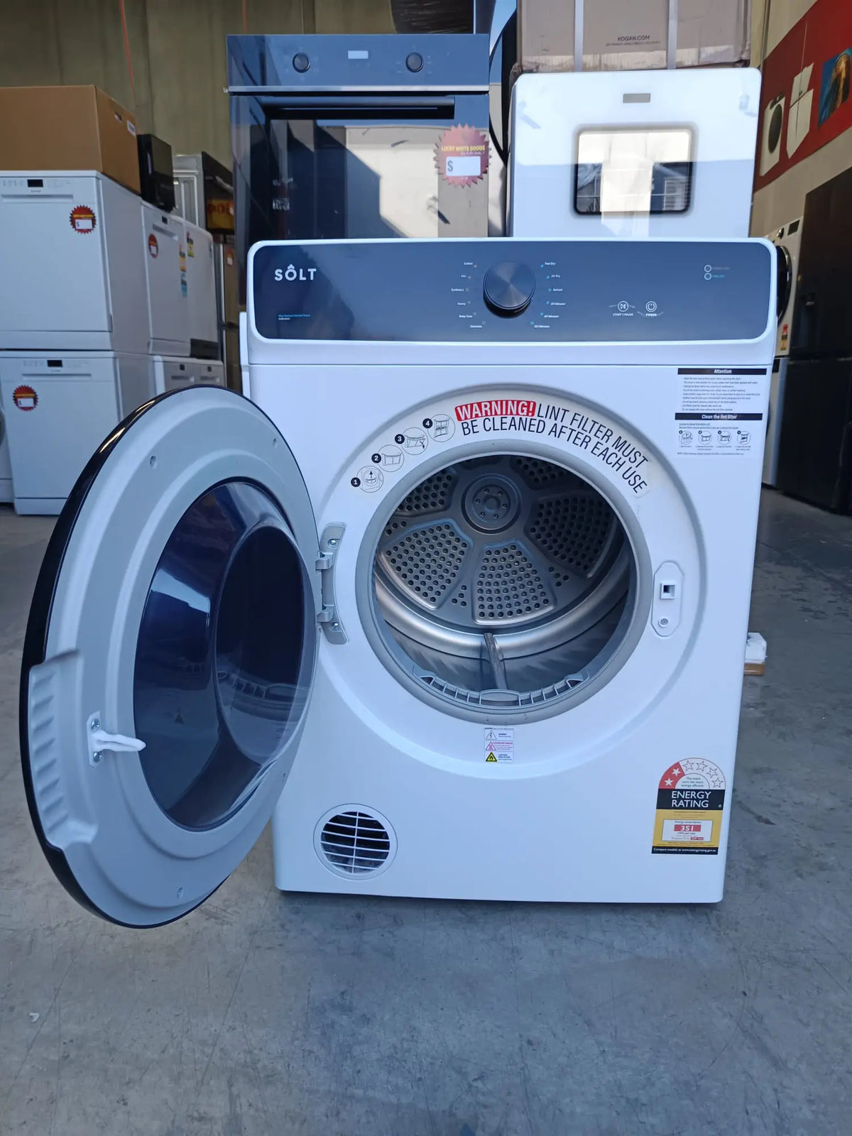 Sôlt 8kg Vented Sensor Clothes Dryer – Refurbished | MELBOURNE