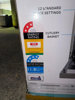 Stirling 12 Place Stainless Steel Freestanding Dishwasher – Factory Second | BRISBANE