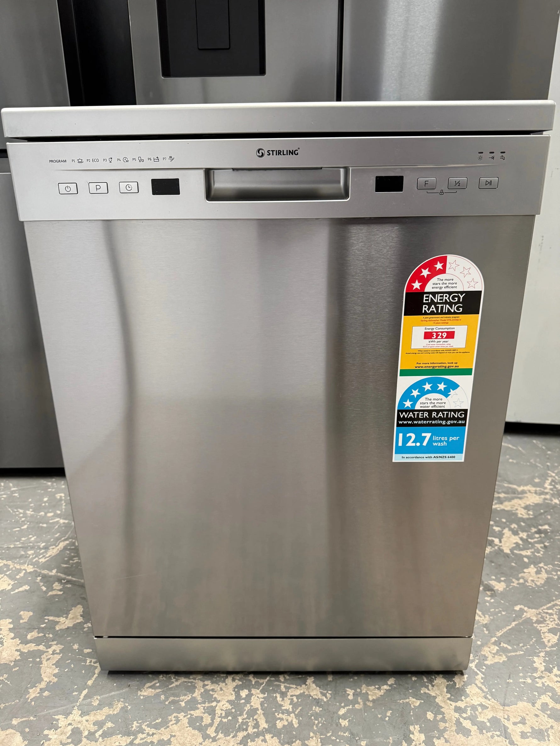 Stirling 14 Place Settings Freestanding Dishwasher – Refurbished | MELBOURNE