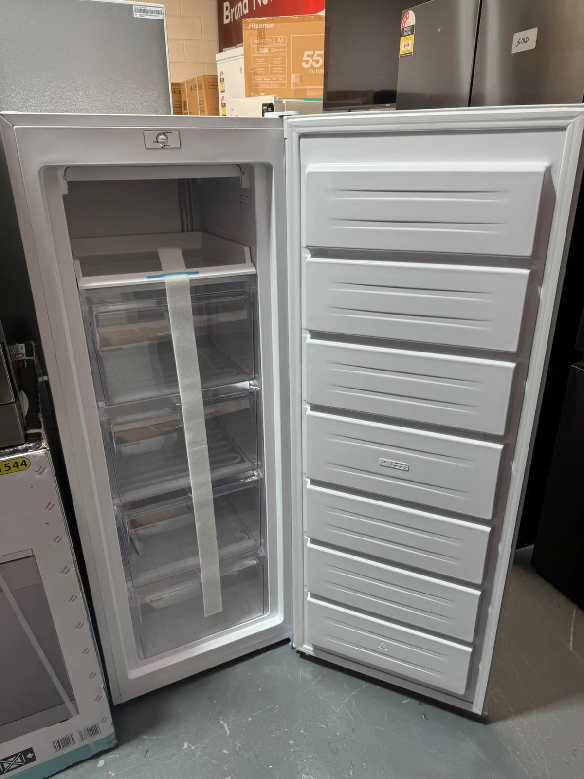 Stirling 168L Upright Freezer – Refurbished | SYDNEY