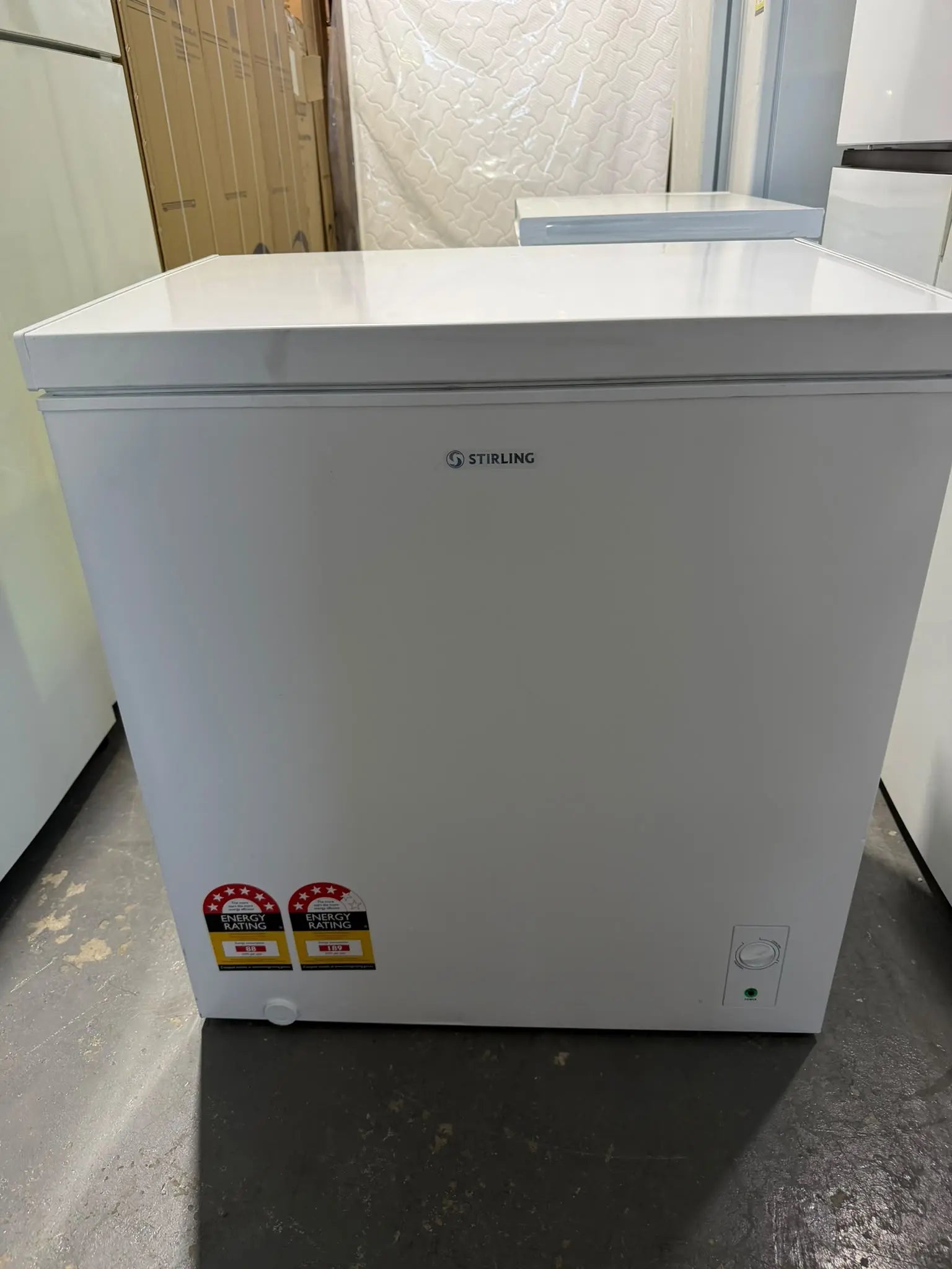 Stirling 198L Chest Freezer – Factory Second | BRISBANE