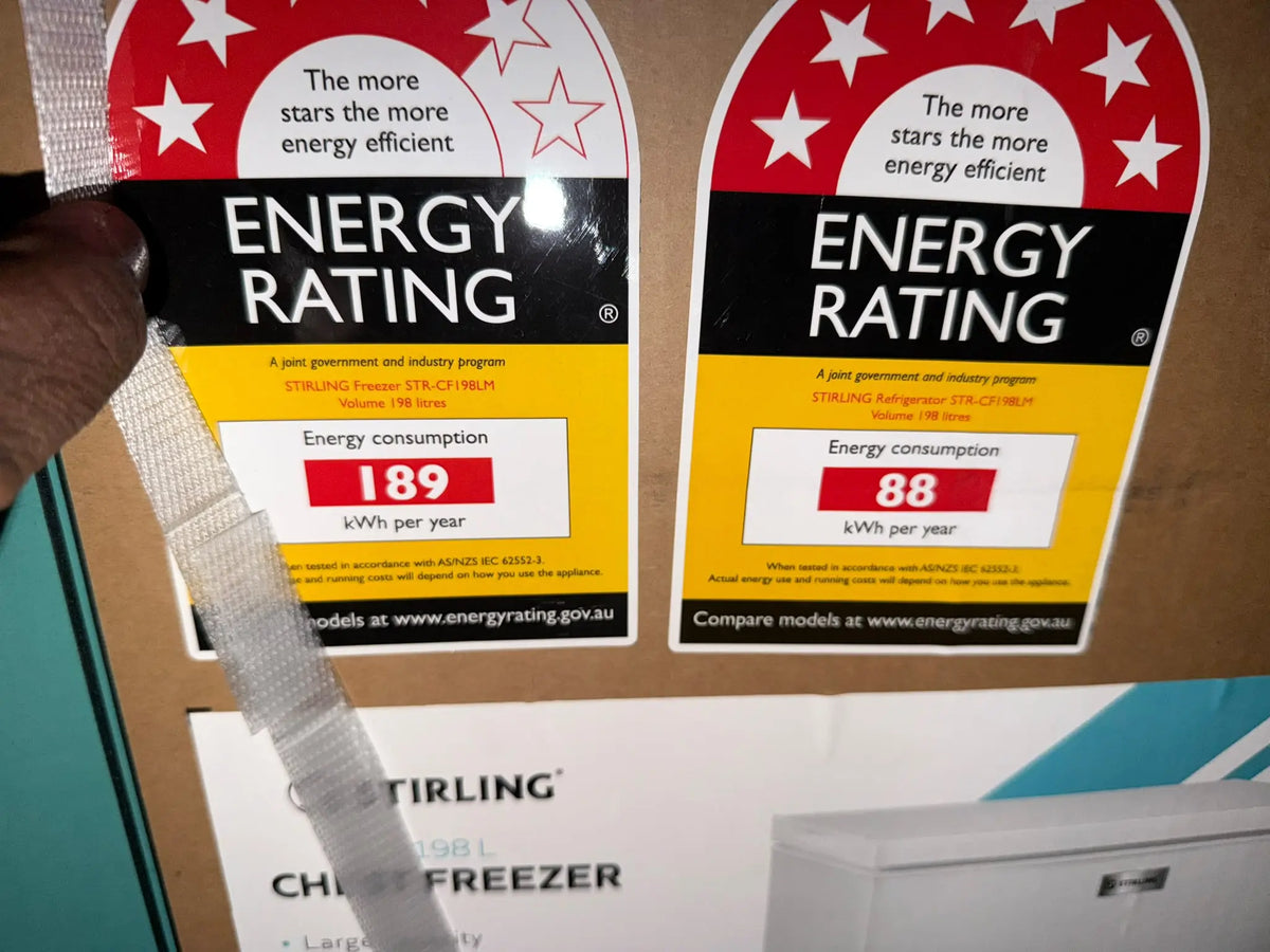 Stirling 198L Hybrid Chest Freezer & Refrigerator – Brand New | BRISBANE