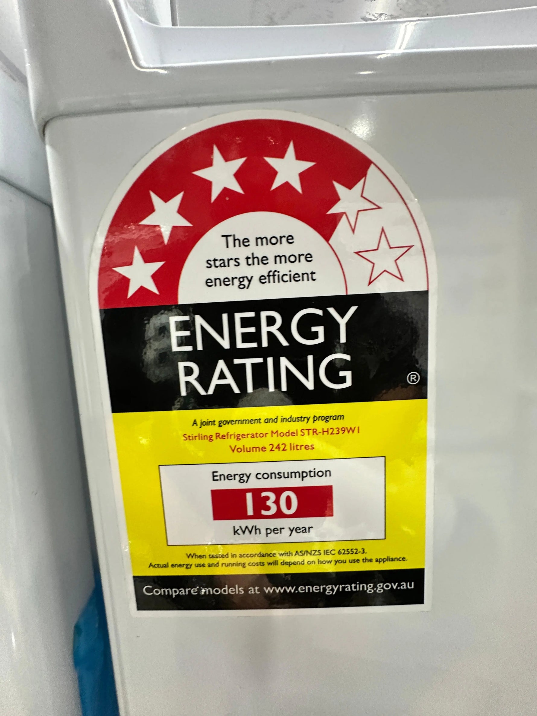 Stirling 242L Upright All-Fridge – Near New | ADELAIDE