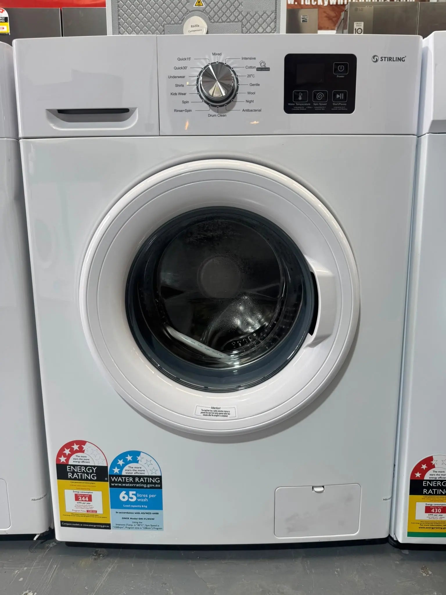 Stirling 6kg Front Load Washer – Factory Second | SYDNEY