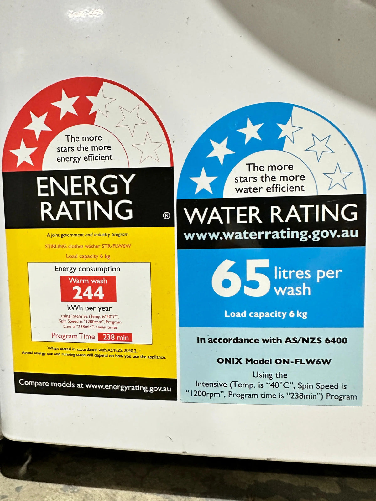 Stirling 6kg Front Load Washing Machine STR-FLW6W – Refurbished | ADELAIDE
