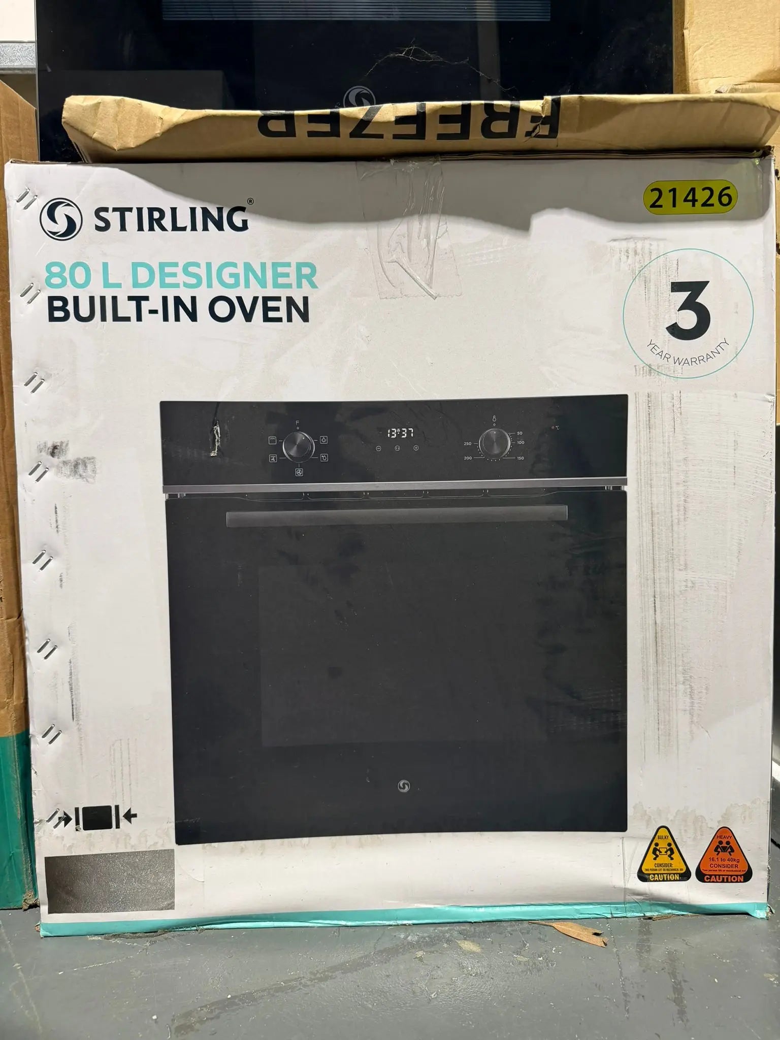 Stirling 80L Designer Built-In Oven – Factory Seconds – Stylish & Efficient | BRISBANE