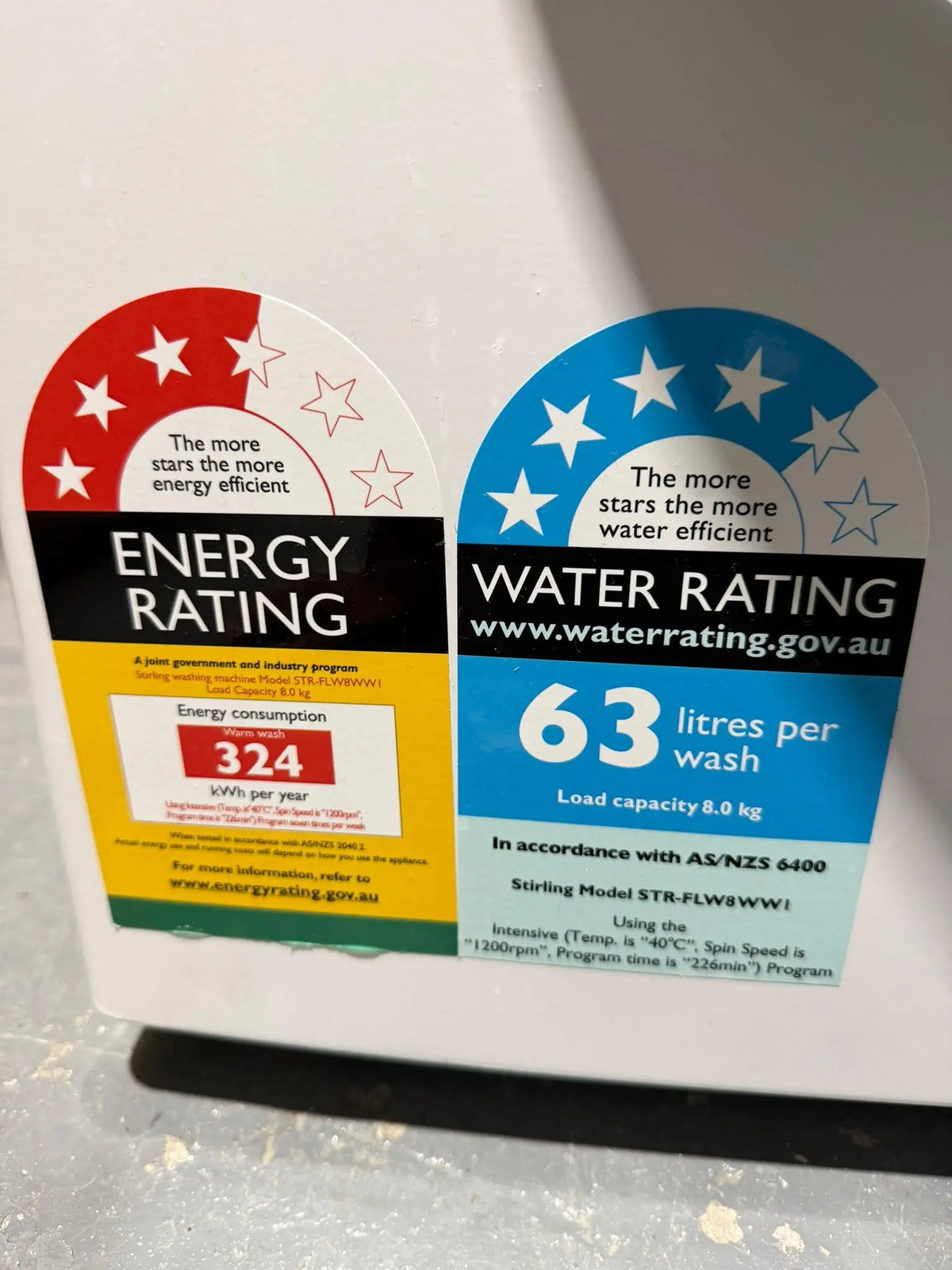 Stirling 8kg Front Load Washing Machine – Near New | BRISBANE