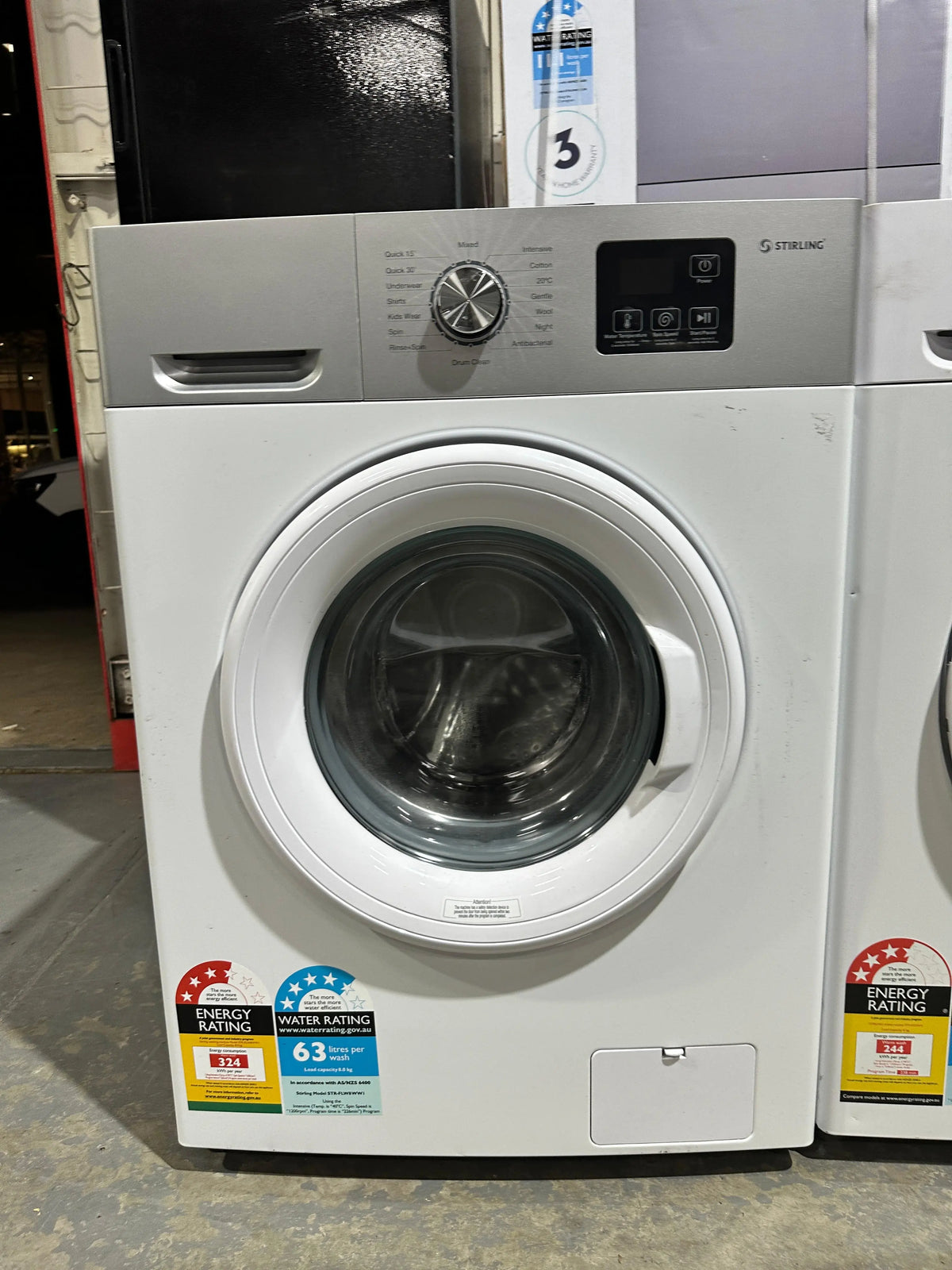 Stirling 8kg Front Load Washing Machine – Refurbished | ADELAIDE