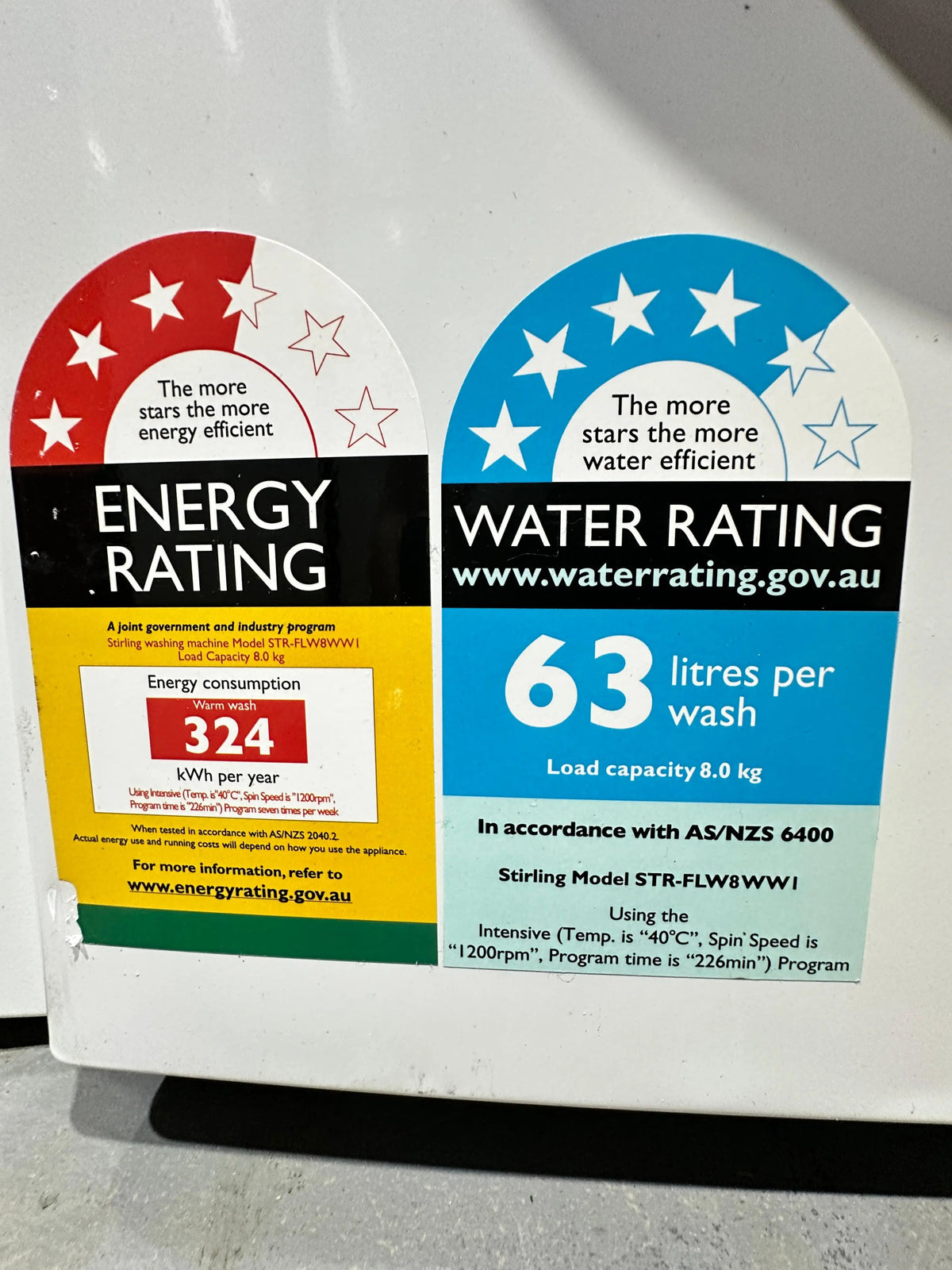 Stirling 8kg Front Load Washing Machine – Refurbished | ADELAIDE