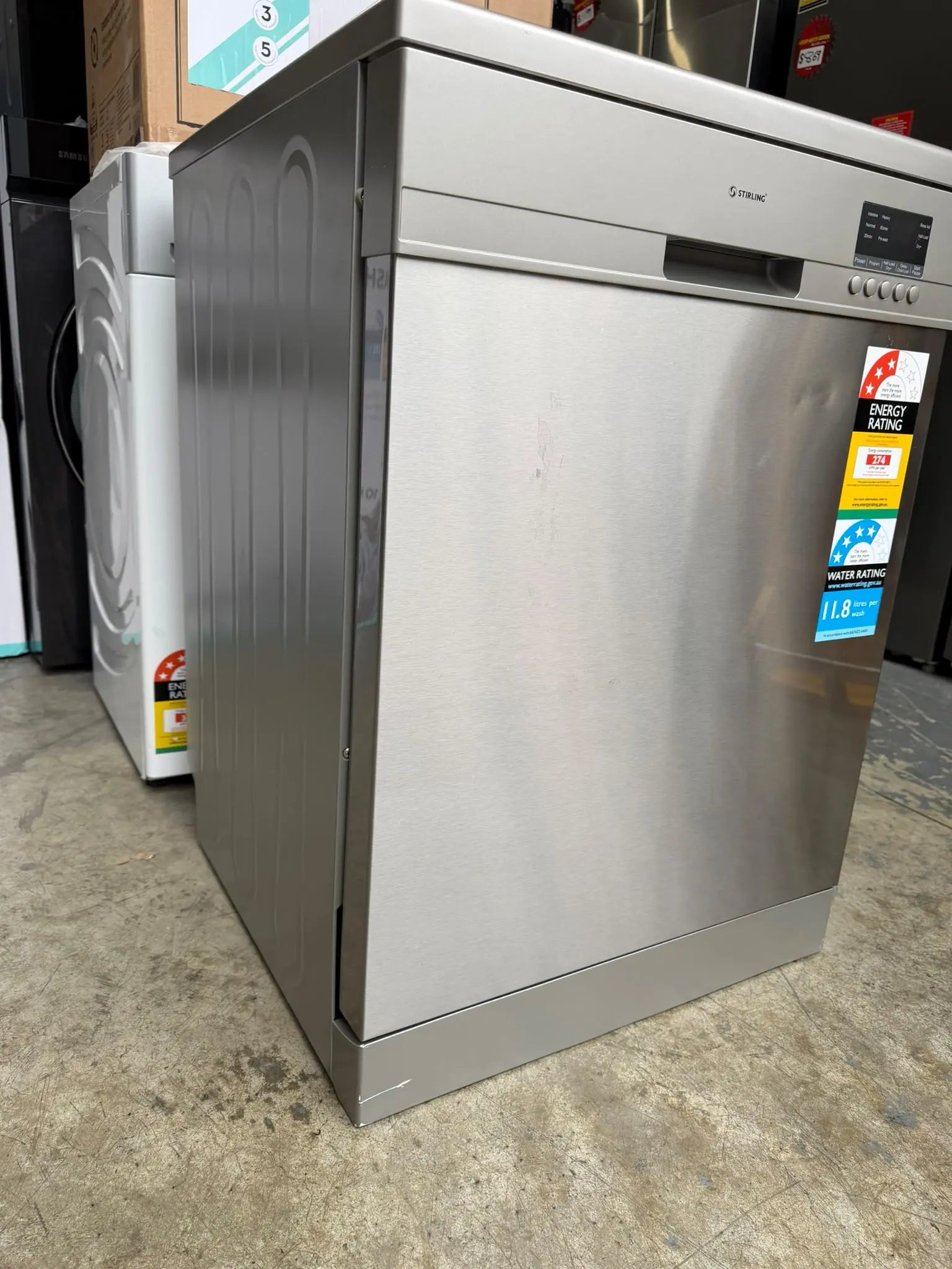 Stirling Dishwasher Model: STR-DWSS12N
12 place settings
Price 299 
3 months warranty 
Factory seconds | MELBOURNE