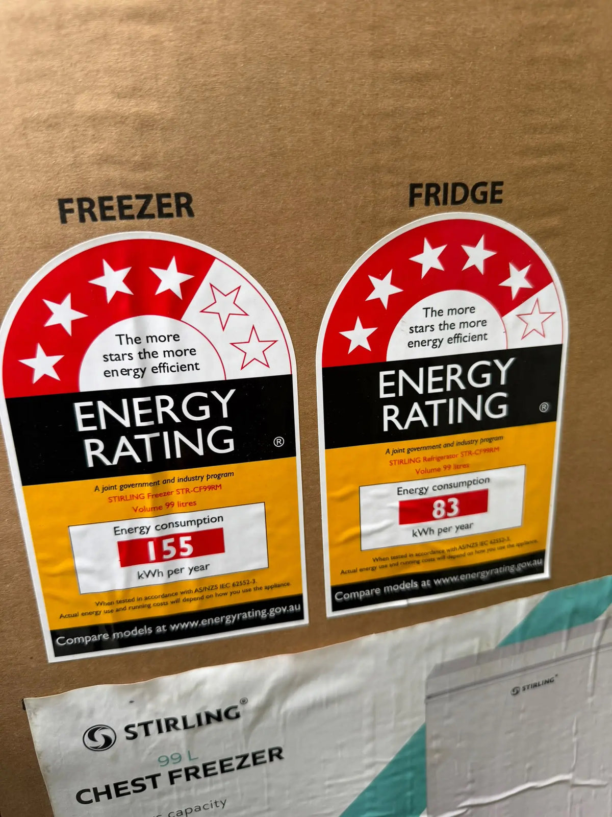 Stirling STR-CF99RM 99L Convertible Chest Freezer – Factory Second | BRISBANE